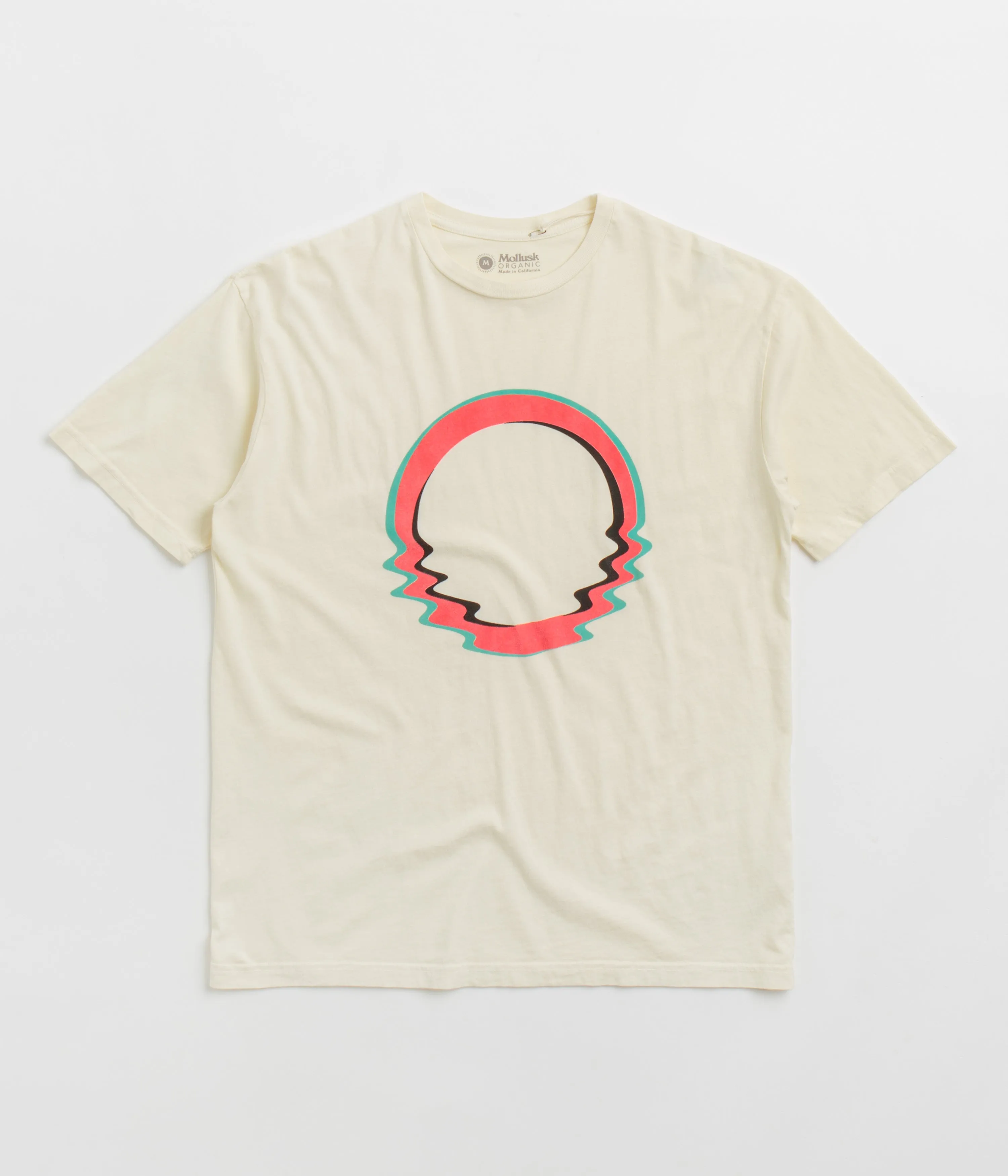 resort venue Trendy Waist Mollusk Ripple T-Shirt - Super Natural