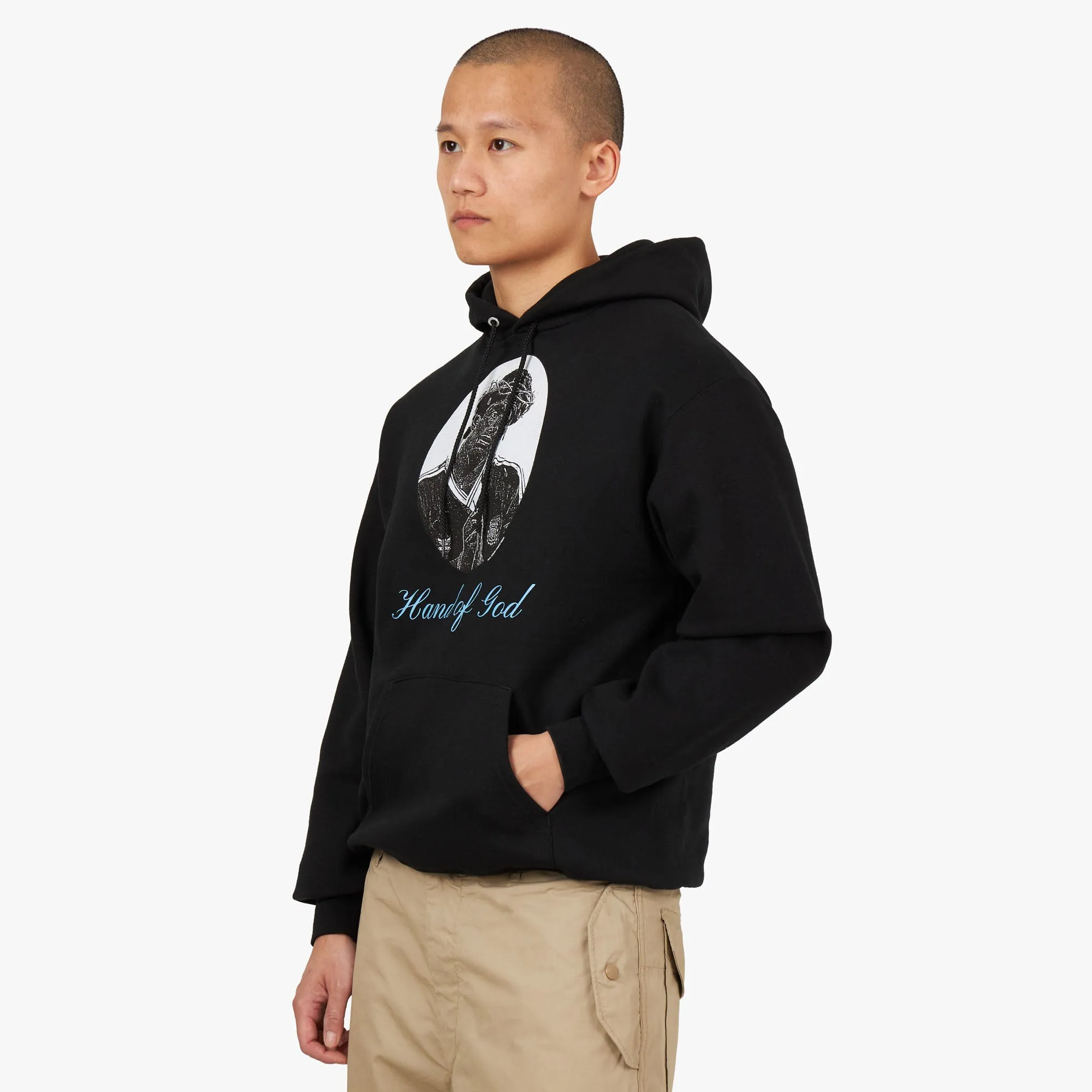 Full Court Press Maradona Pullover Hoodie / Black packable product mass production efficiency