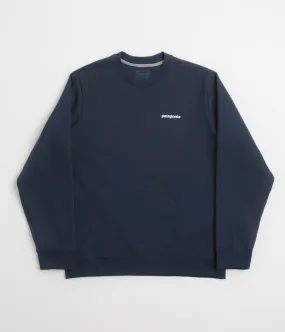 Patagonia Fitz Roy Icon Uprisal Crewneck Sweatshirt - New Navy product team spirit Velvet