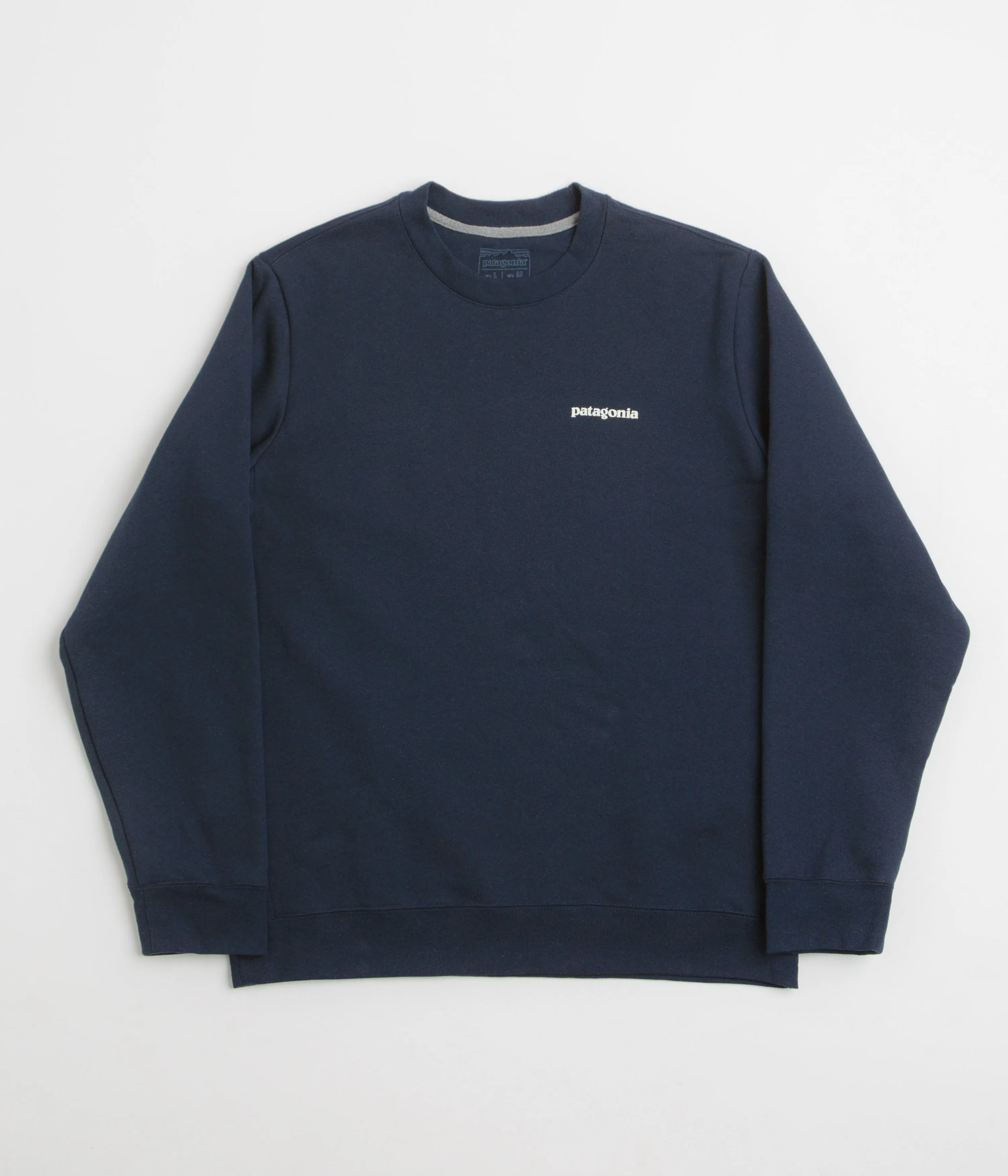 Patagonia Fitz Roy Icon Uprisal Crewneck Sweatshirt - New Navy product team spirit Velvet