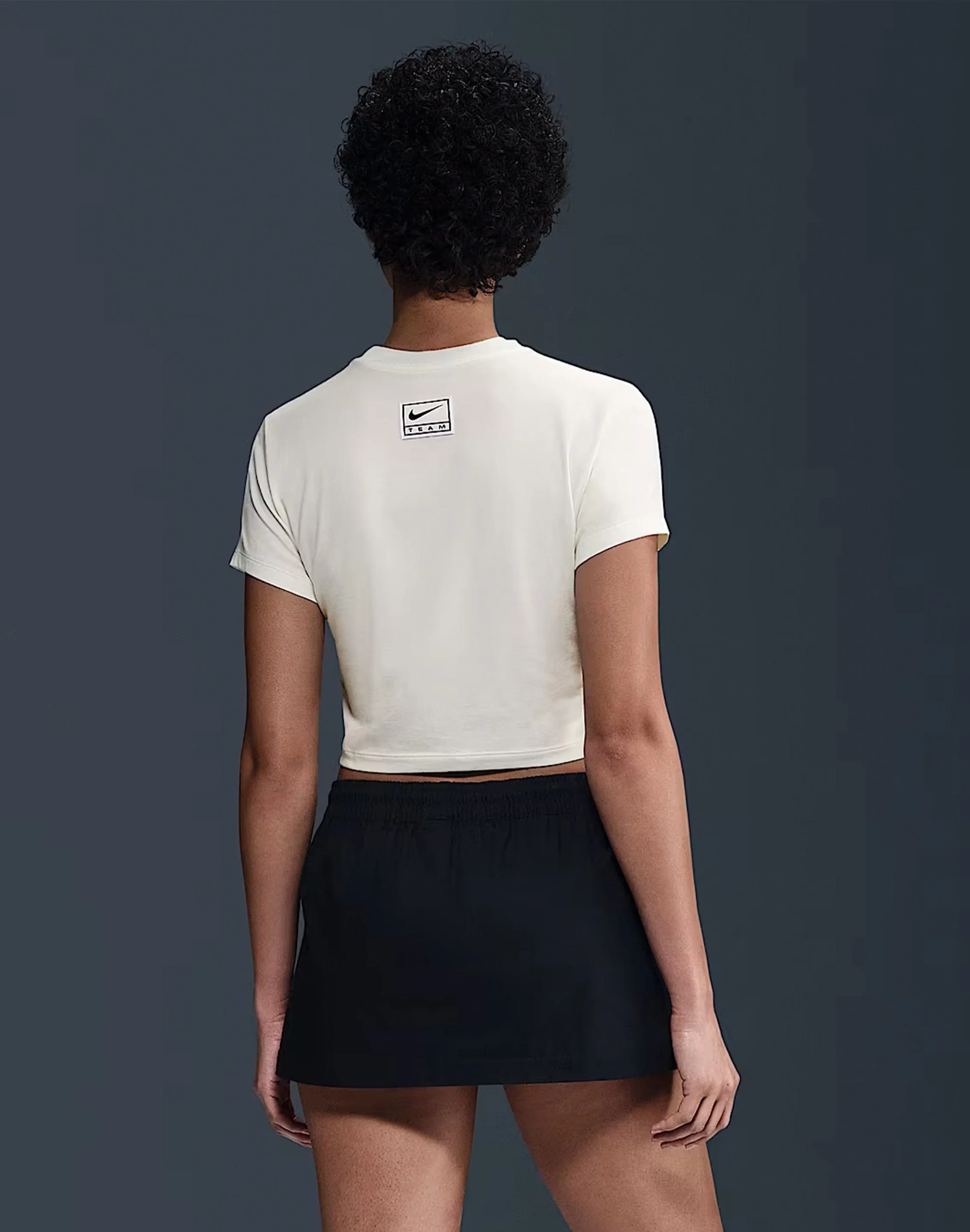 Nike Slim Cropped Tee AdjustableCuffs