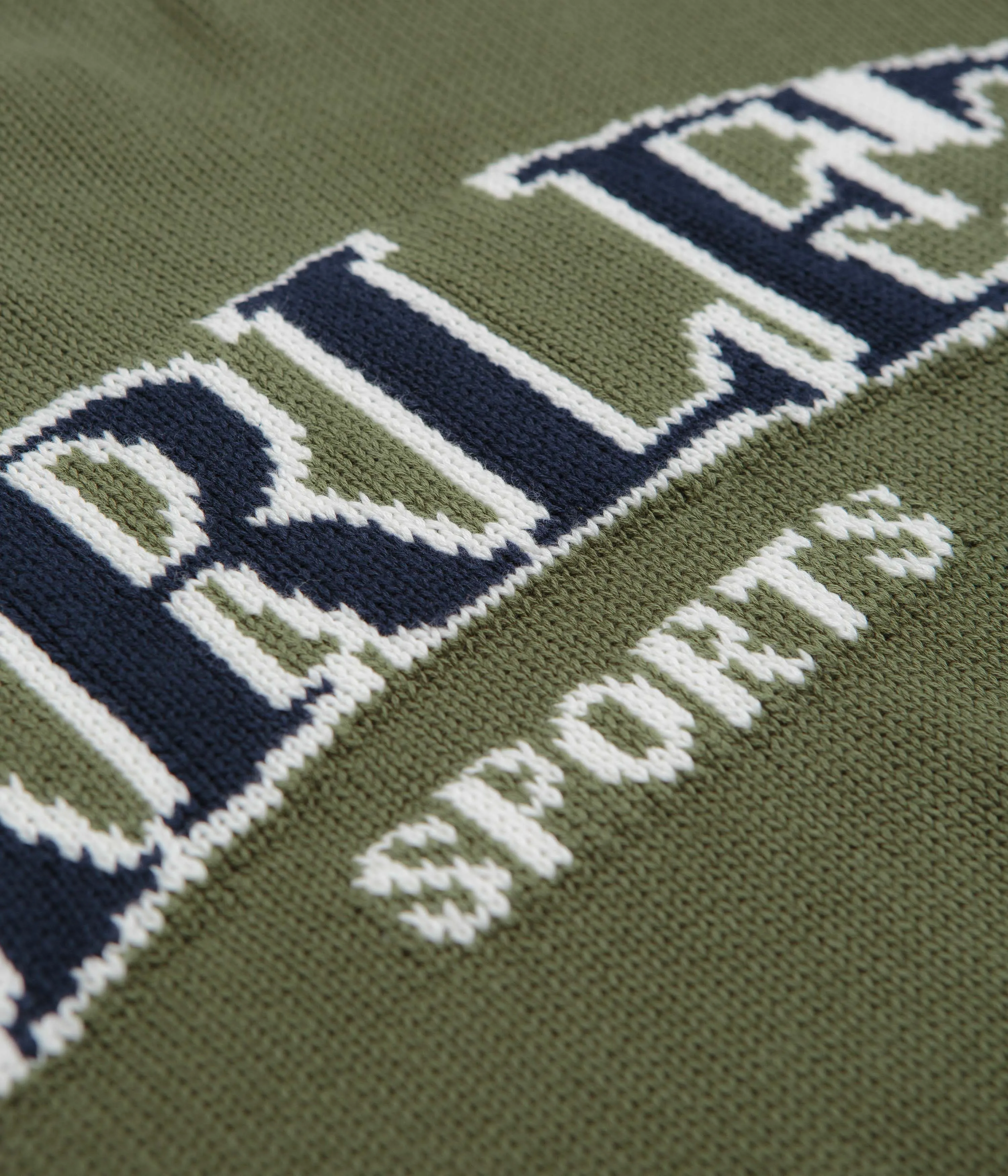 product semi formal appeal Parlez Phelan Crewneck Sweatshirt - Olive Green