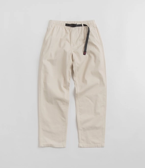 Hidden Zip Pockets Streetwear vibe Gramicci Original G Pants - Greige