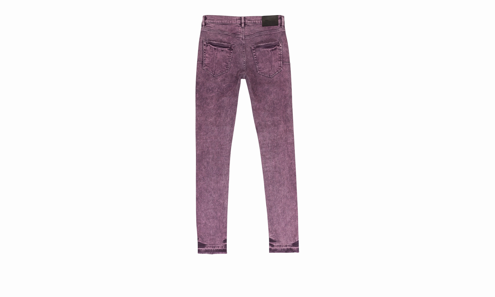 Slim Fit Low Rise With Slim Leg Jeans "Light Purple" Matching Basic