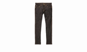 Casual Smart Casual Unisex Wear Street Approved Slim Fit Low Rise With Slim Leg Jeans "Raw Black"