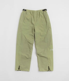 Purple Mountain Observatory Blocked Hiking Pants - Sage Flexible Fit Anti Chafe Lining