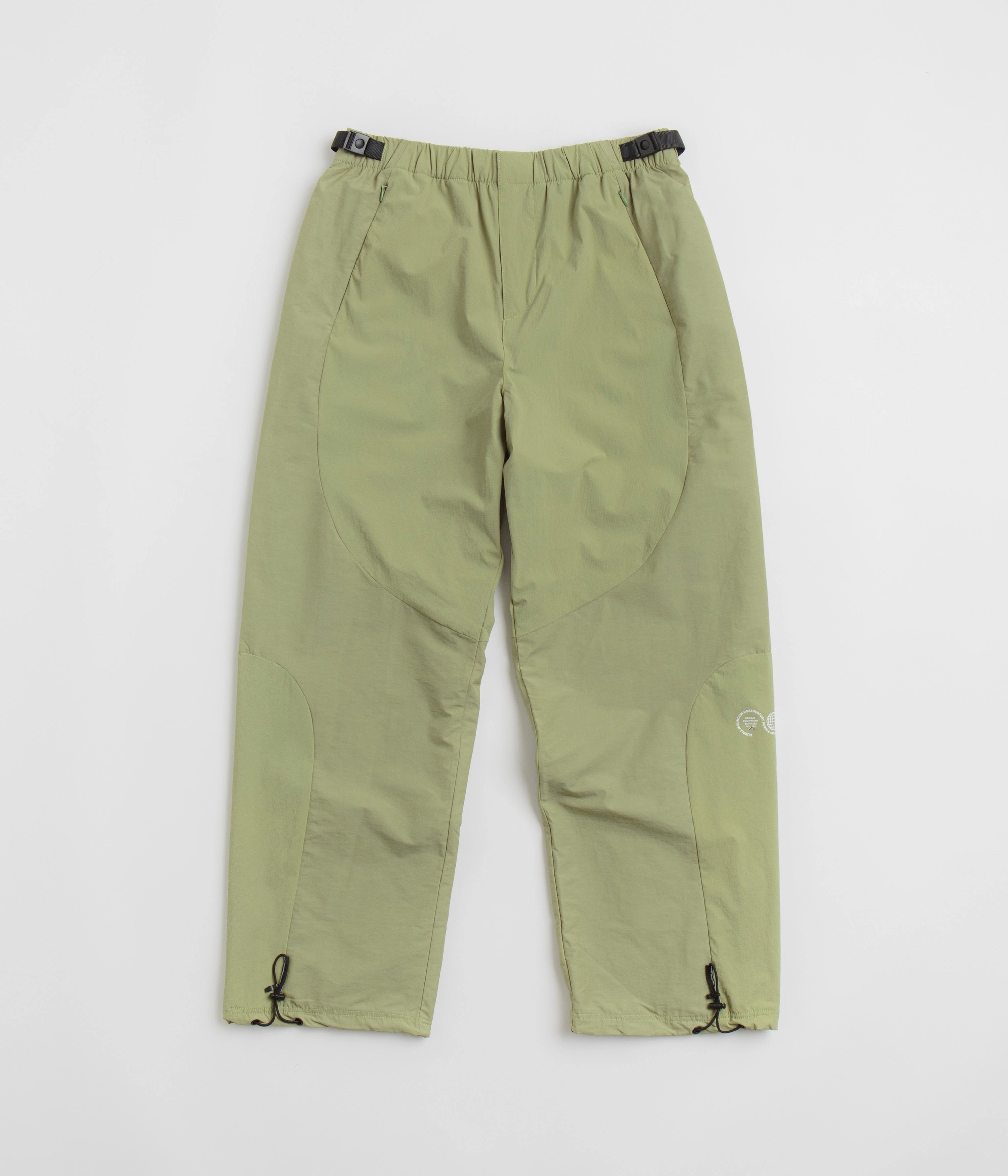 Purple Mountain Observatory Blocked Hiking Pants - Sage Flexible Fit Anti Chafe Lining