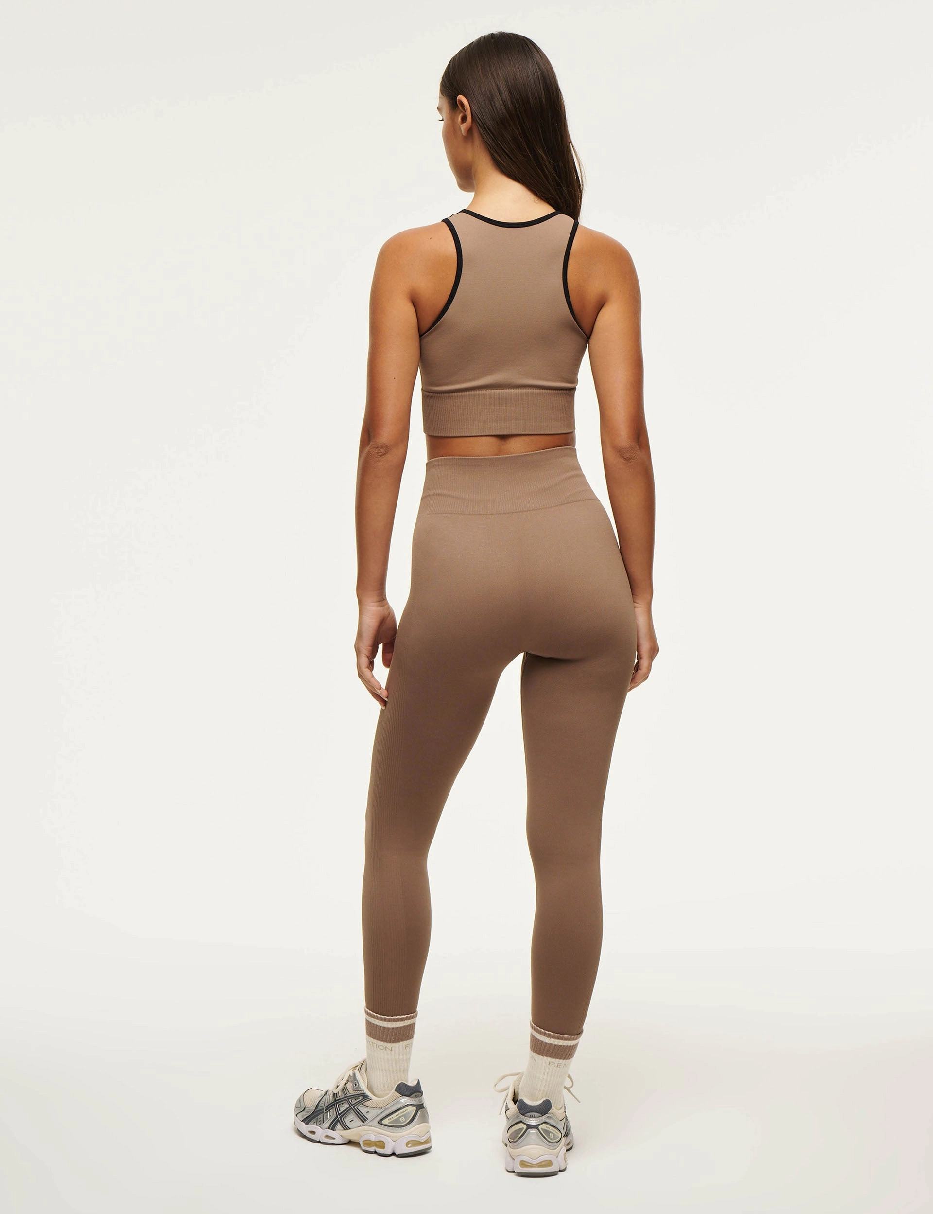 Restore Seamless Legging - Fossil All Day Hypoallergenic Lining