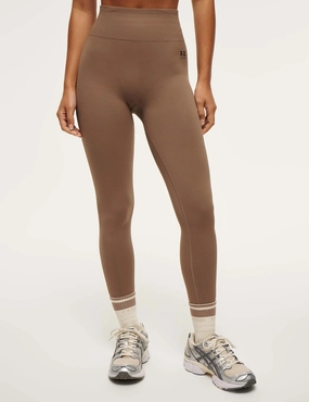 Non Slip Waistband Restore Seamless Legging - Fossil
