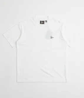 by Parra Signature T-Shirt - White Zipped Flexible Shoulder Construction