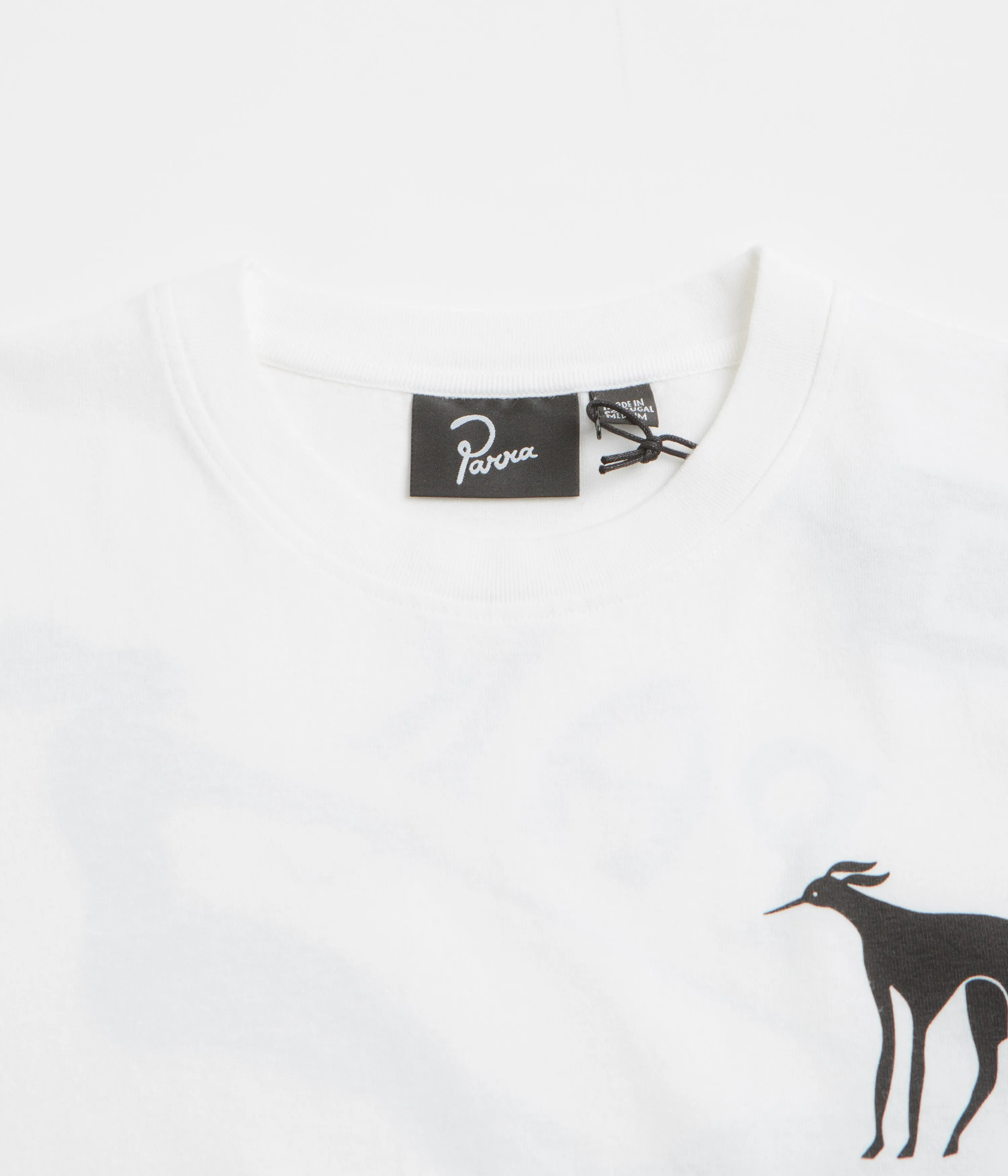 gym event sheath silhouette by Parra Dog Training Long Sleeve T-Shirt - White