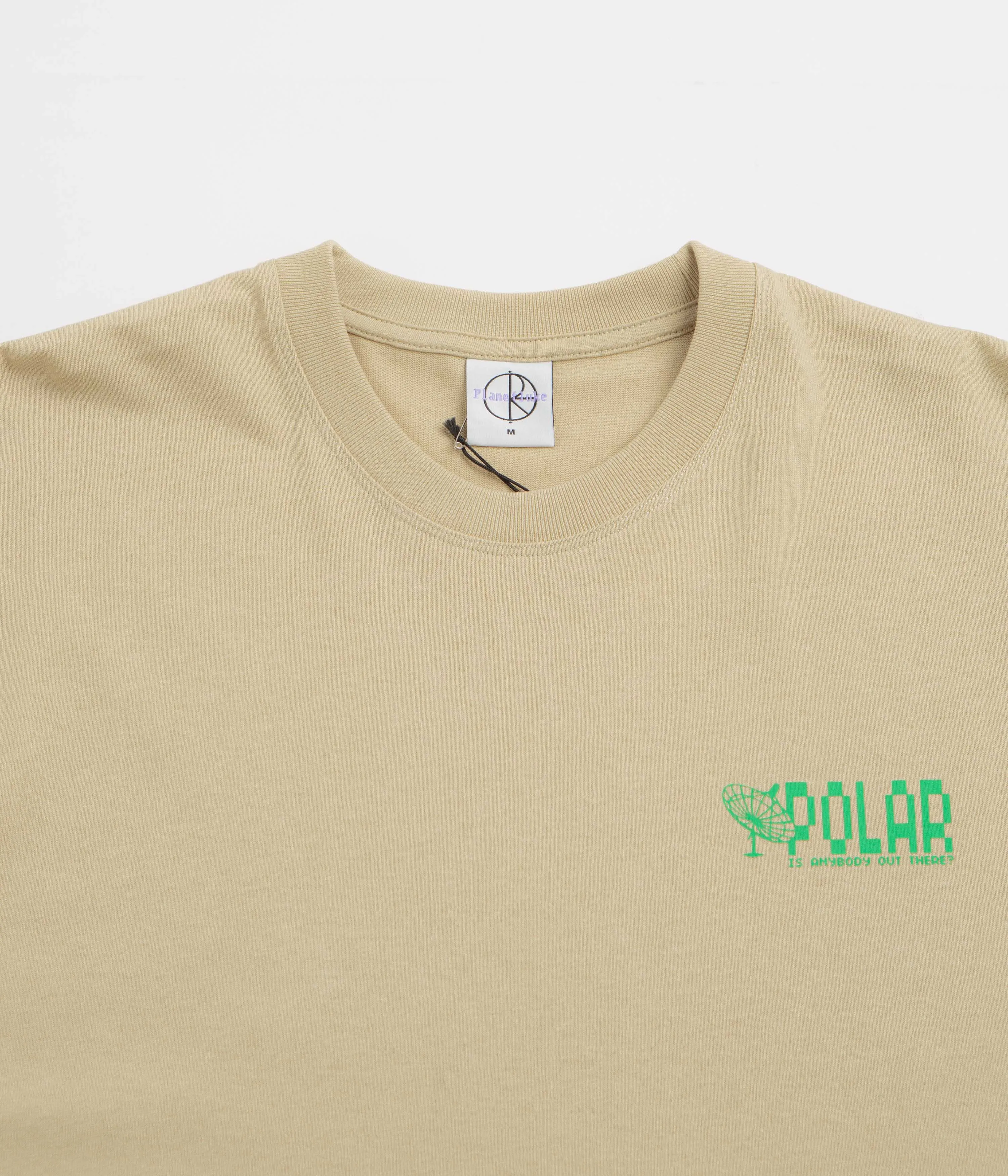 Fitted Silhouette Girls' night out Polar Anyone Out There T-Shirt - Sand