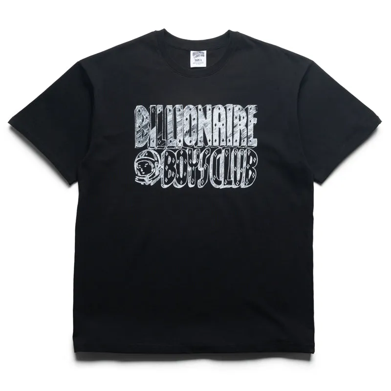 Pockets Billionaire Boys Club Sketch Tee - Black