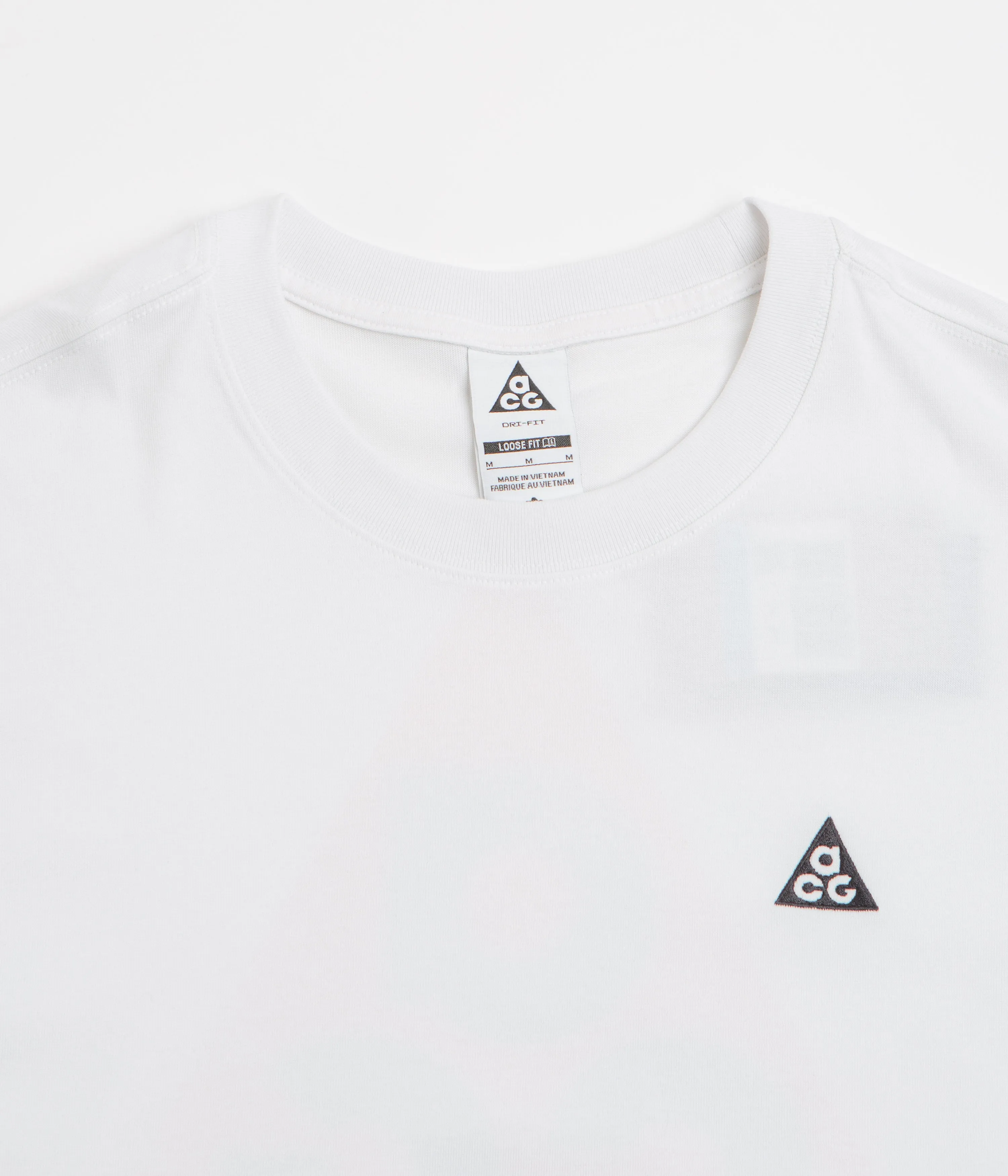 Nike ACG Tri Logo T-Shirt - Summit White Organic Cotton