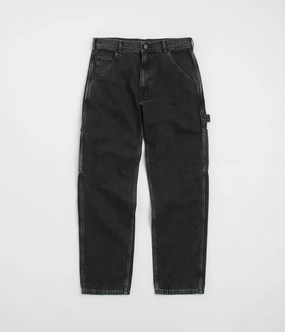 Durable Twill Stan Ray OG Painter Pants - Washed Black Denim