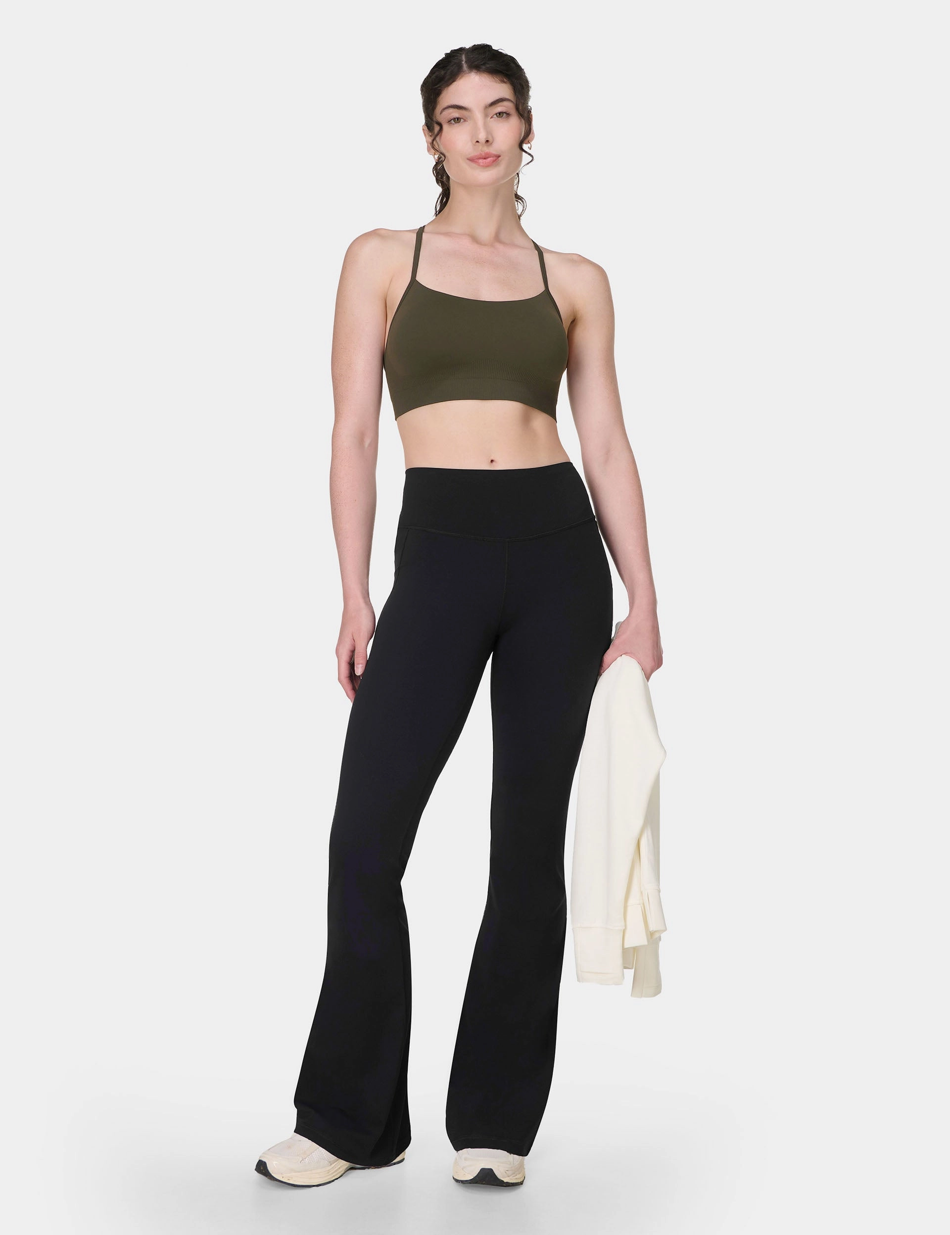 Spirit Restored Yoga Bra - Nori Green Comfortable Wear Flexible Closure