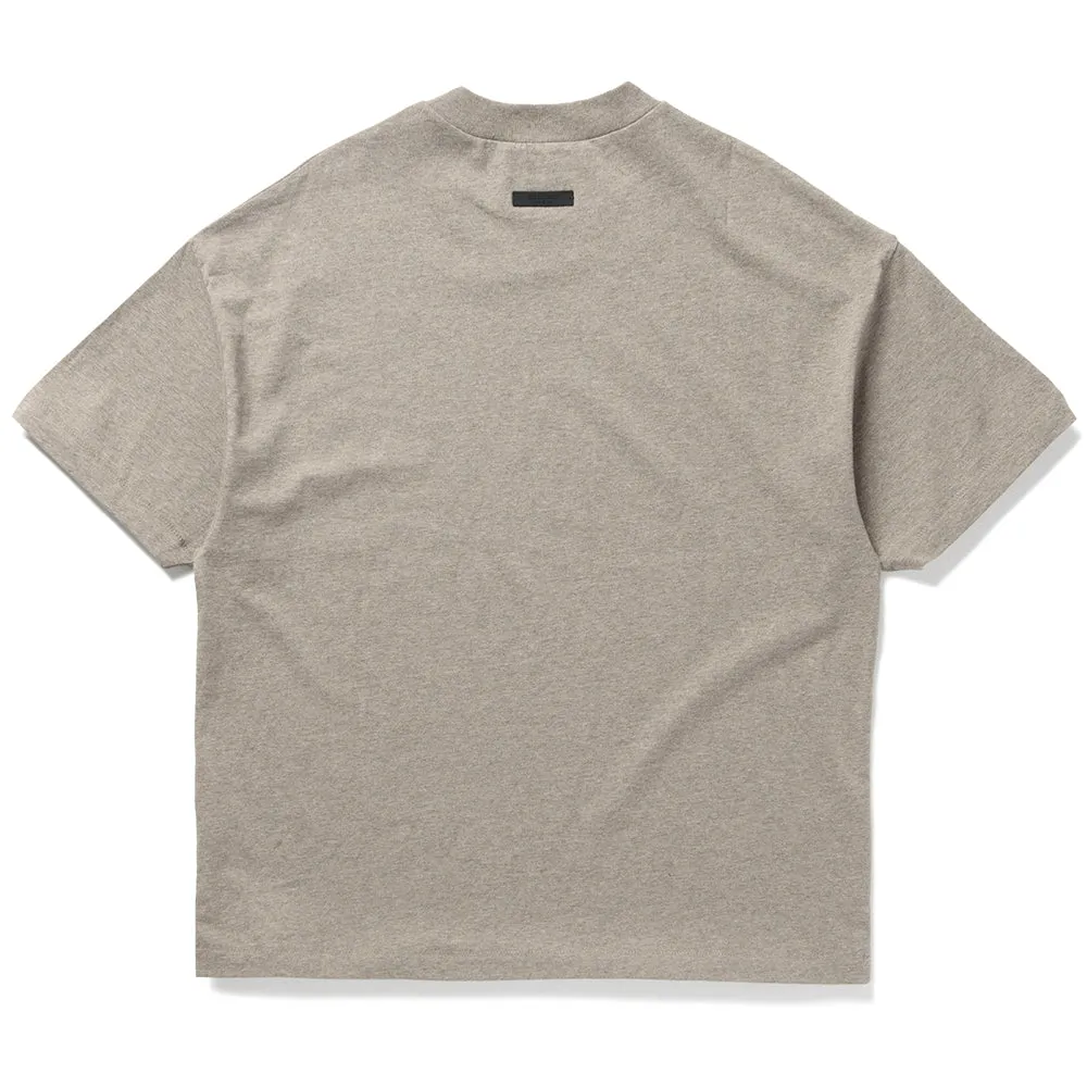 Fear of God Essentials Jersey Crewneck Tee - Heather Gray foldable camping venue