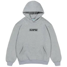 Polar bear like Ichpig - Strike Cordless Hoodie Grey Marle