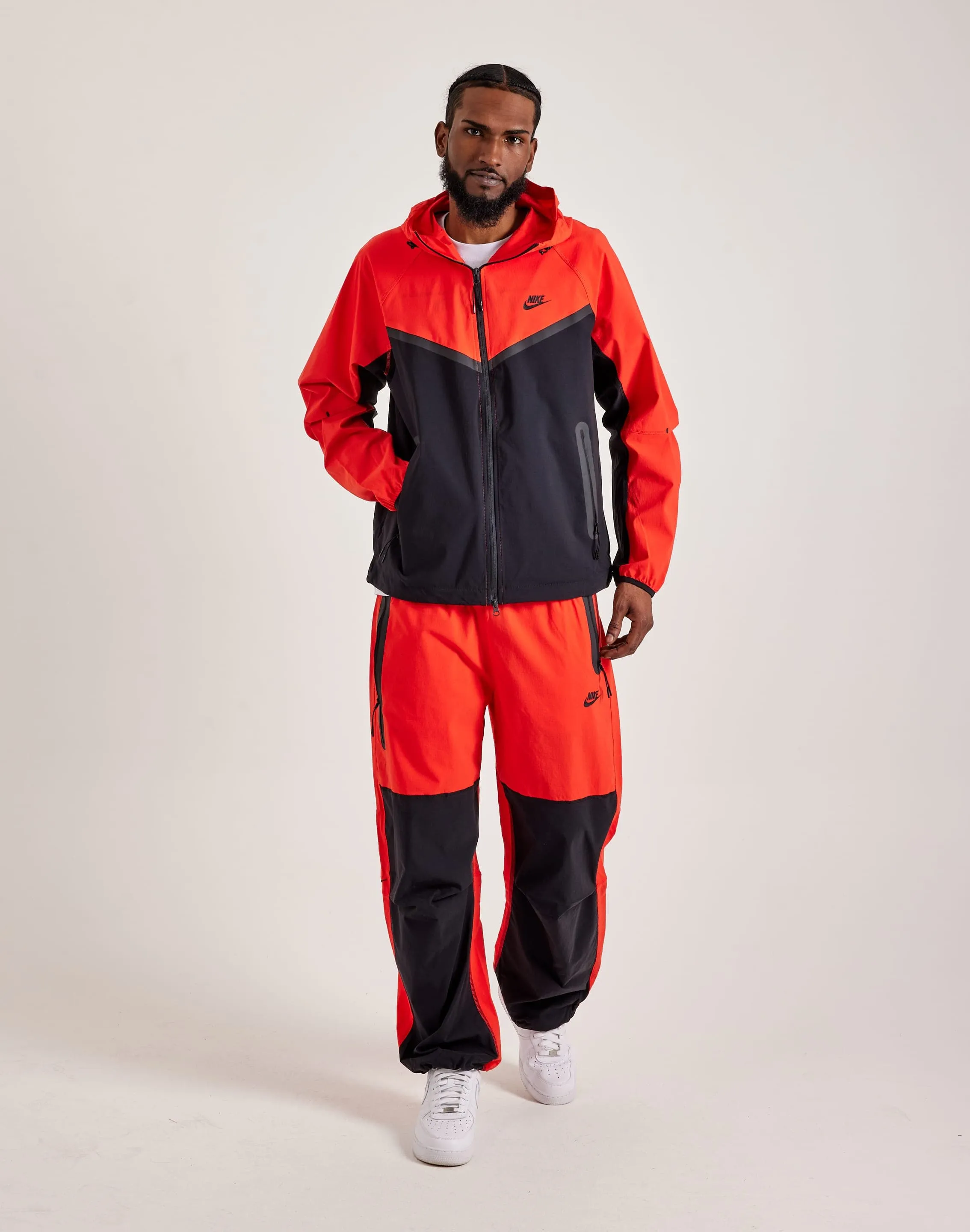 Nike Tech Woven Jacket FrictionResistantFabric Moon Beam