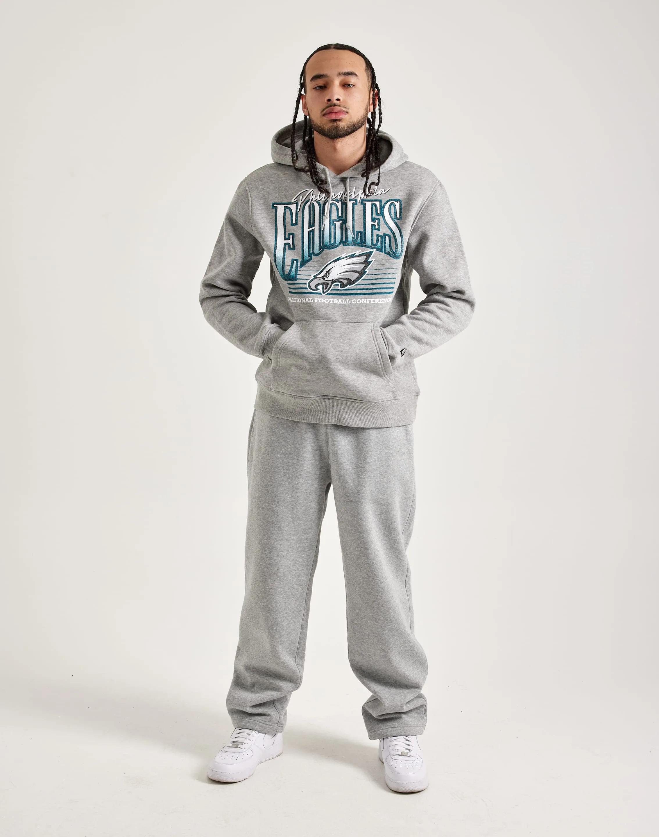 Pure Tone FormFitting Cut New Era NFL Philadelphia Eagles Hoodie
