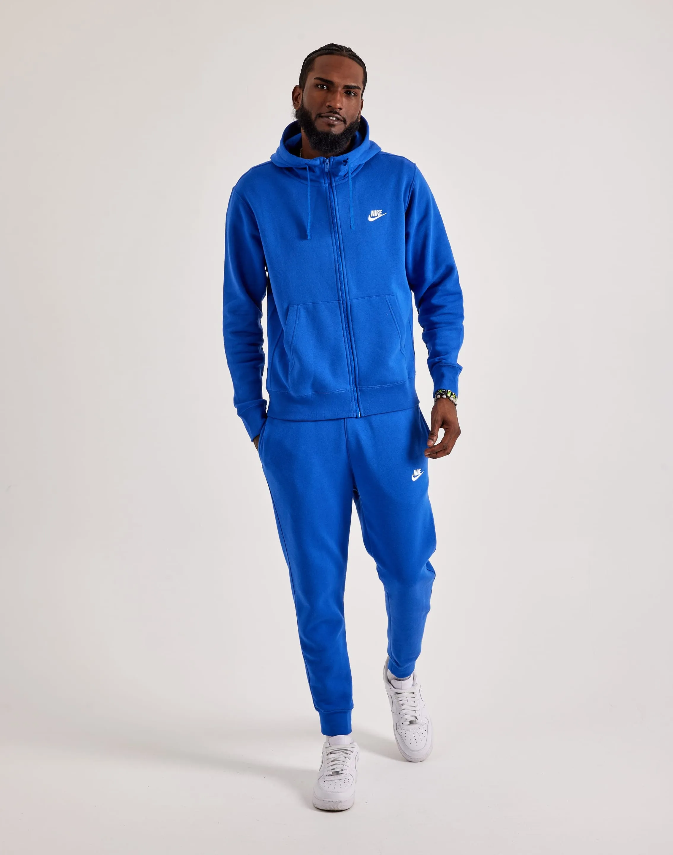 Stretch Fabric Nike Club Fleece Full-Zip Hoodie