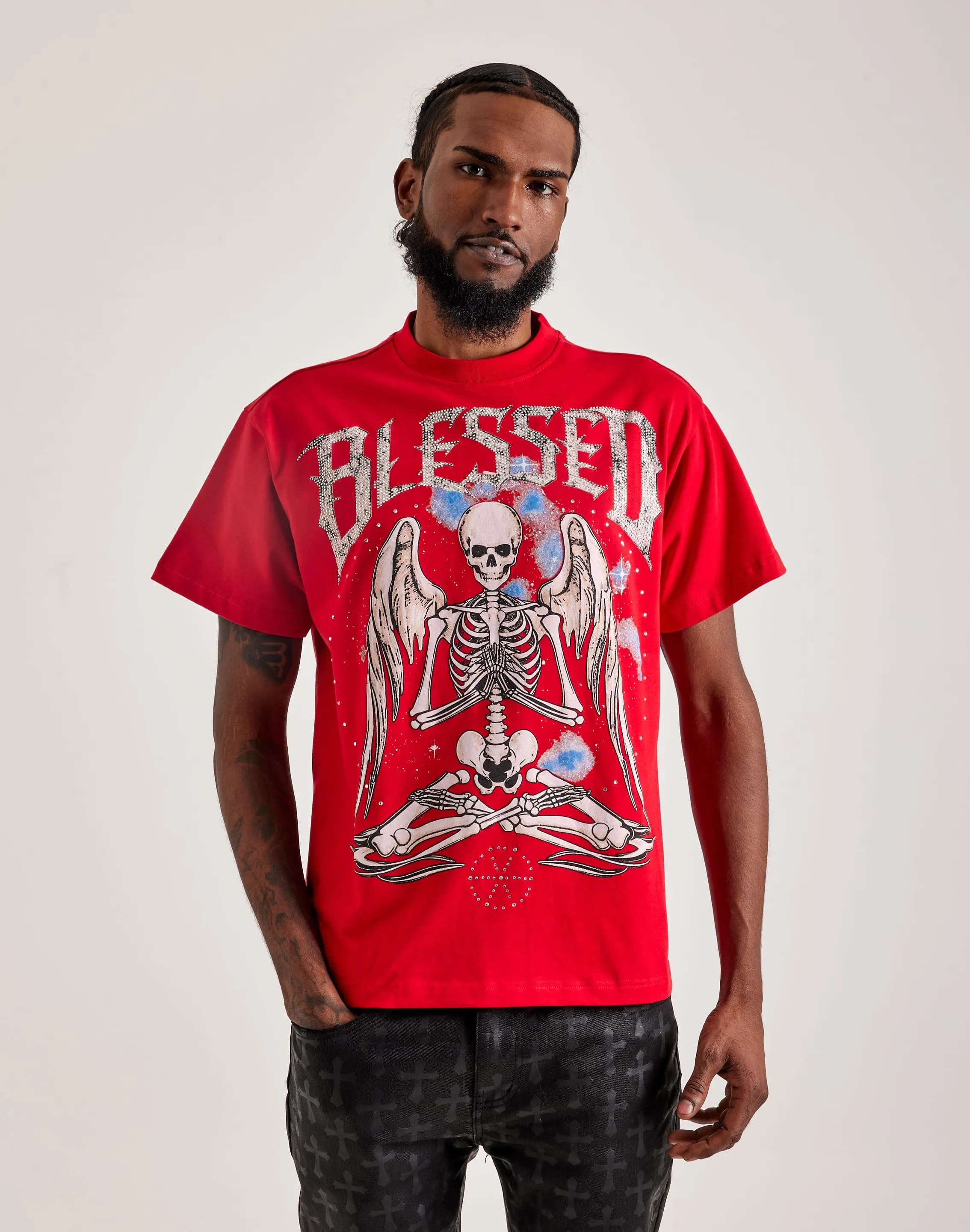 Heads or Tails Blessed Tee Silk Glow Breathable Lamination