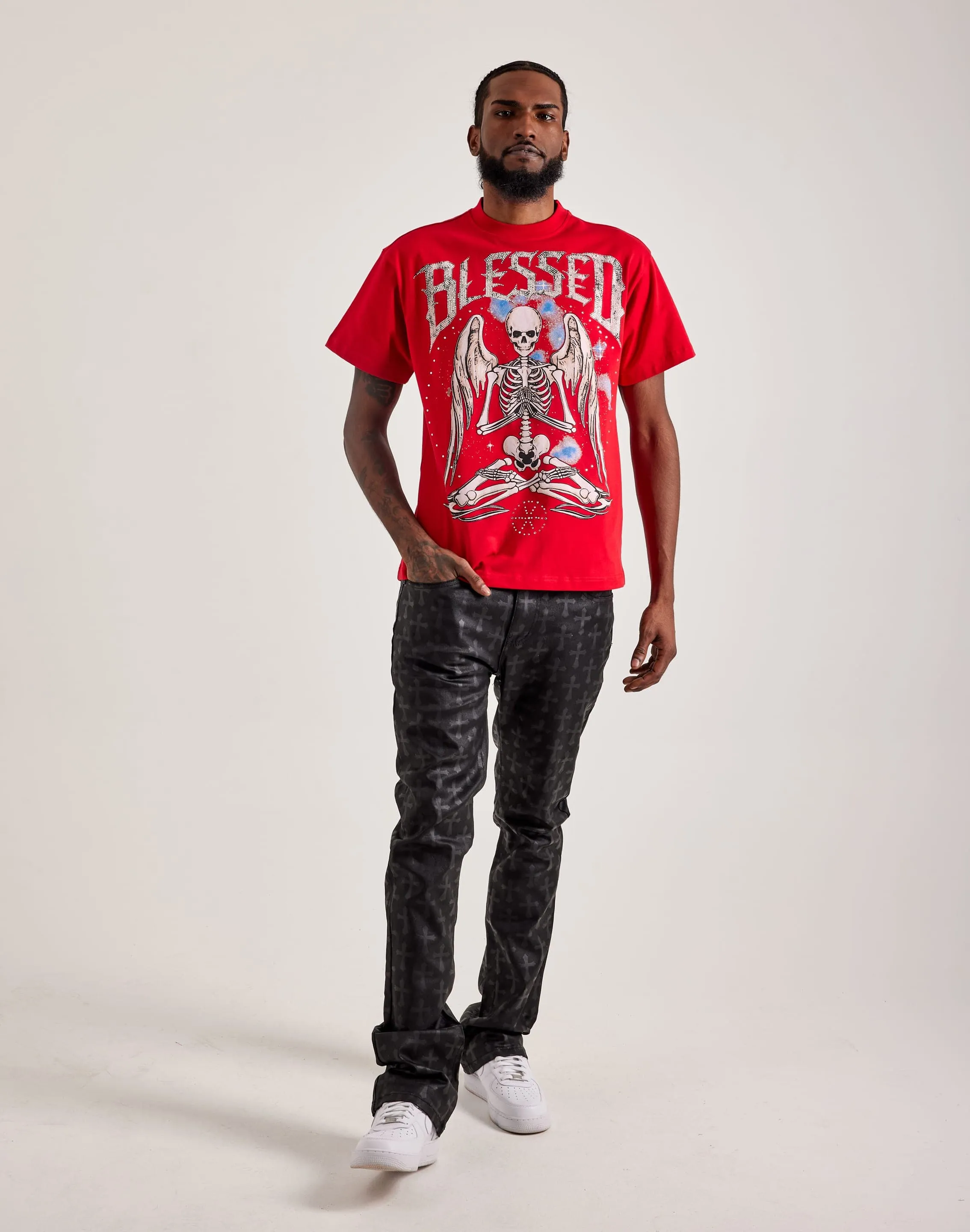 HighCollar Style Kind Soul Heads or Tails Blessed Tee
