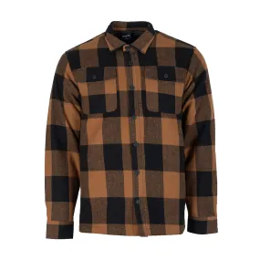 Quilted Lined Flannel Shirt Jacket - Mens Star Light Heroine Glow