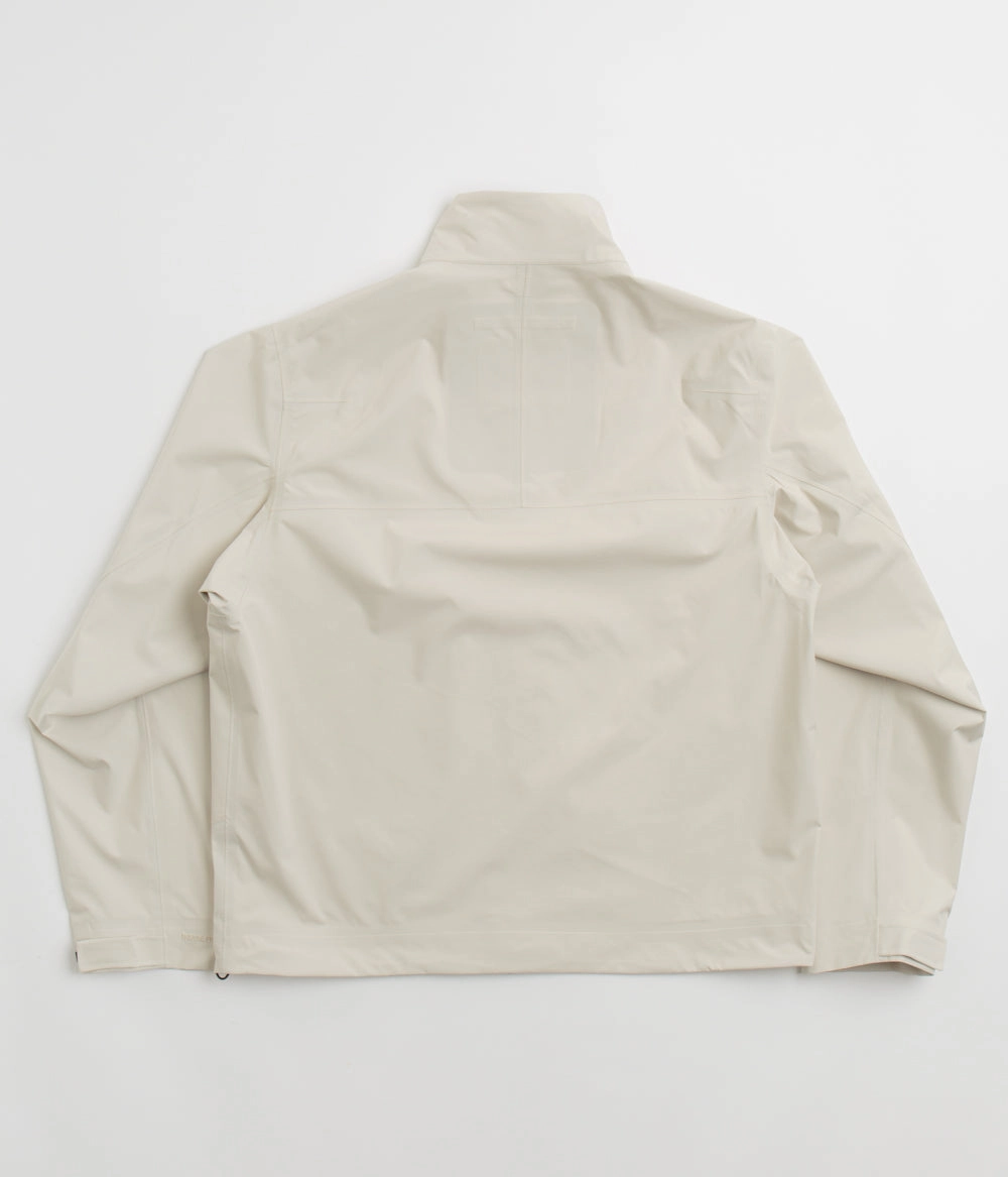 Workplace Use Ceremony Norse Projects 3L Waterproof Stand Collar Jacket - Kit White