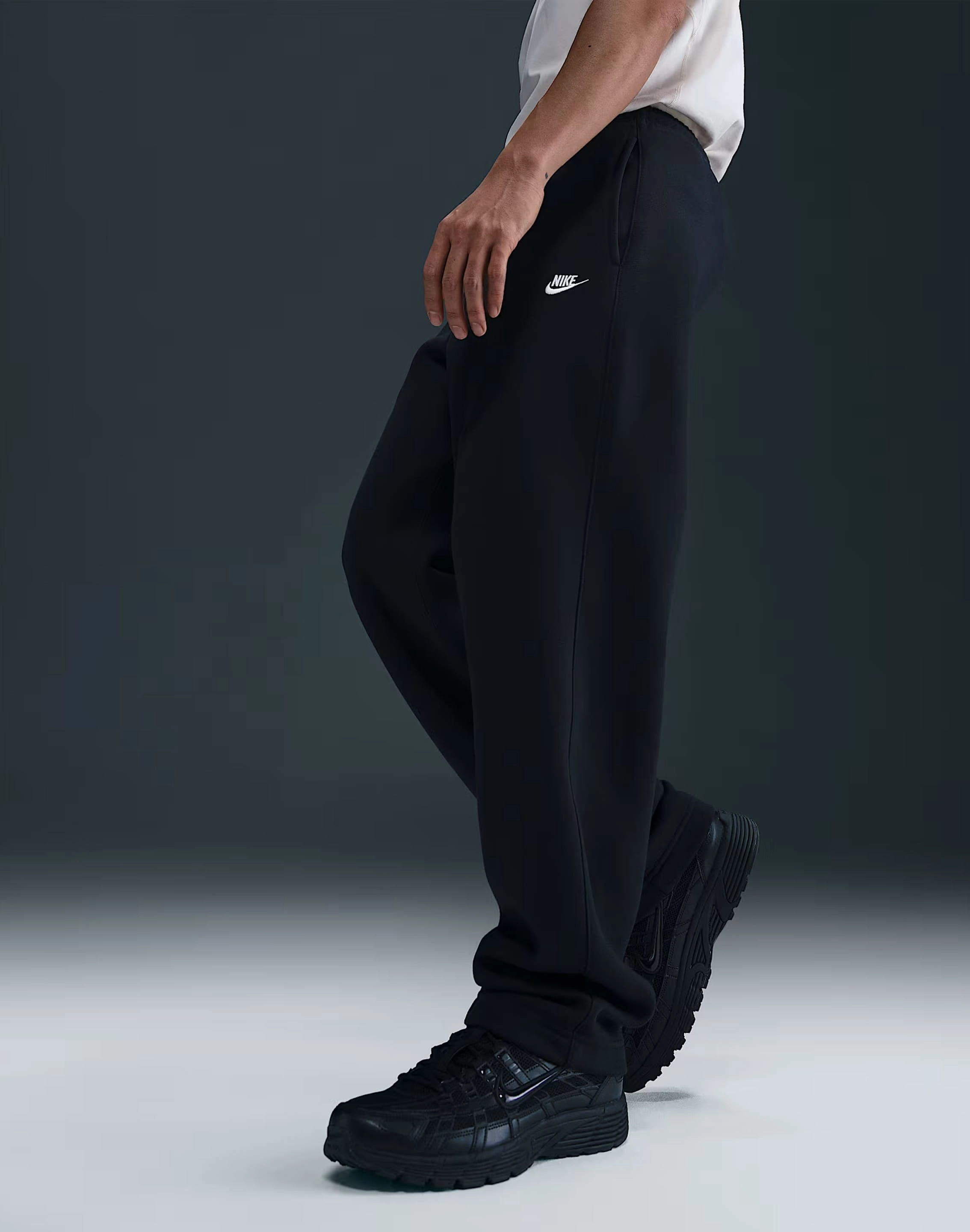 Quiet Core AntiStatic Lining Nike Club Open-Hem Fleece Pants