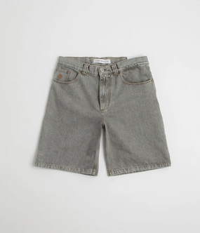 Elastic hem silk blend Polar Big Boy Shorts - Eucaplytus