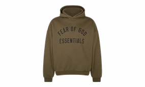Fleece Pullover Hoodie "Olive" Cloud Core