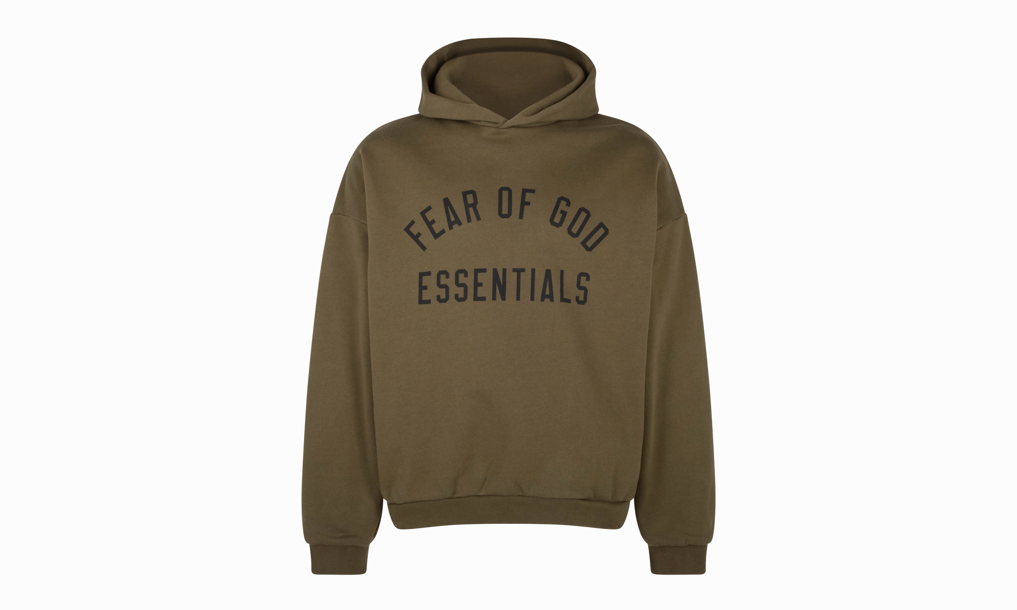 Fleece Pullover Hoodie "Olive" Cloud Core