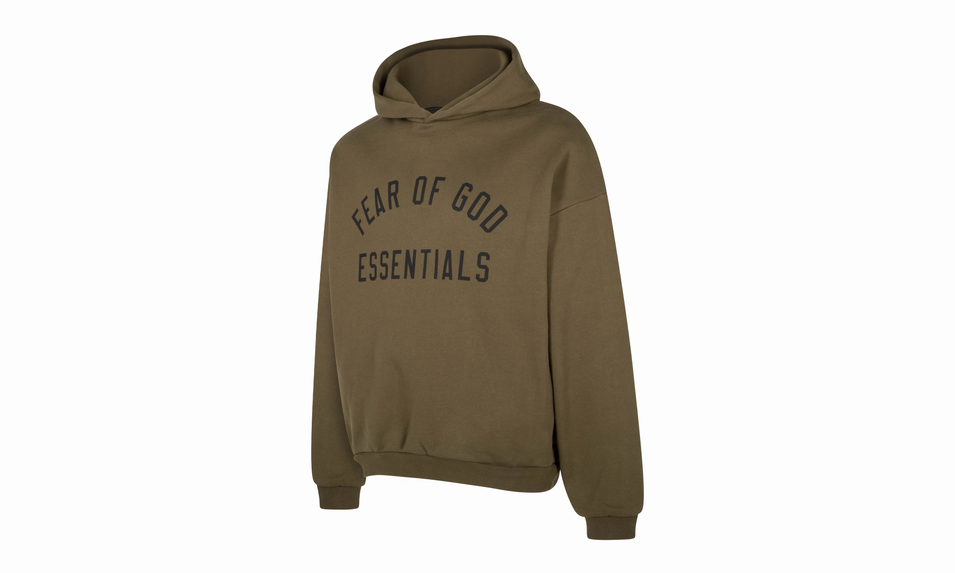 Fleece Pullover Hoodie "Olive" UVProtection Mesh Glow
