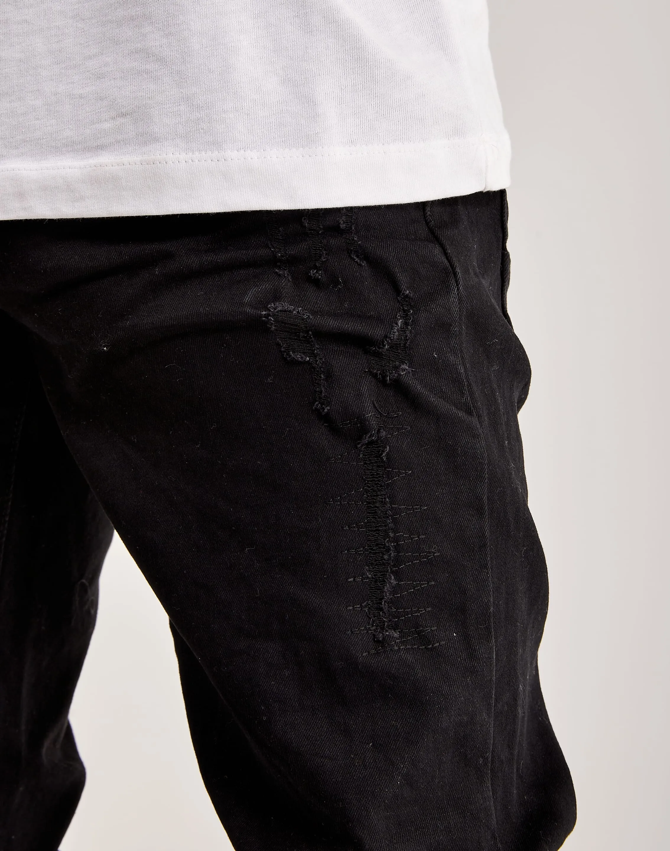 Smoke Rise Coated Denim Jeans ReinforcedHems Vision Glow