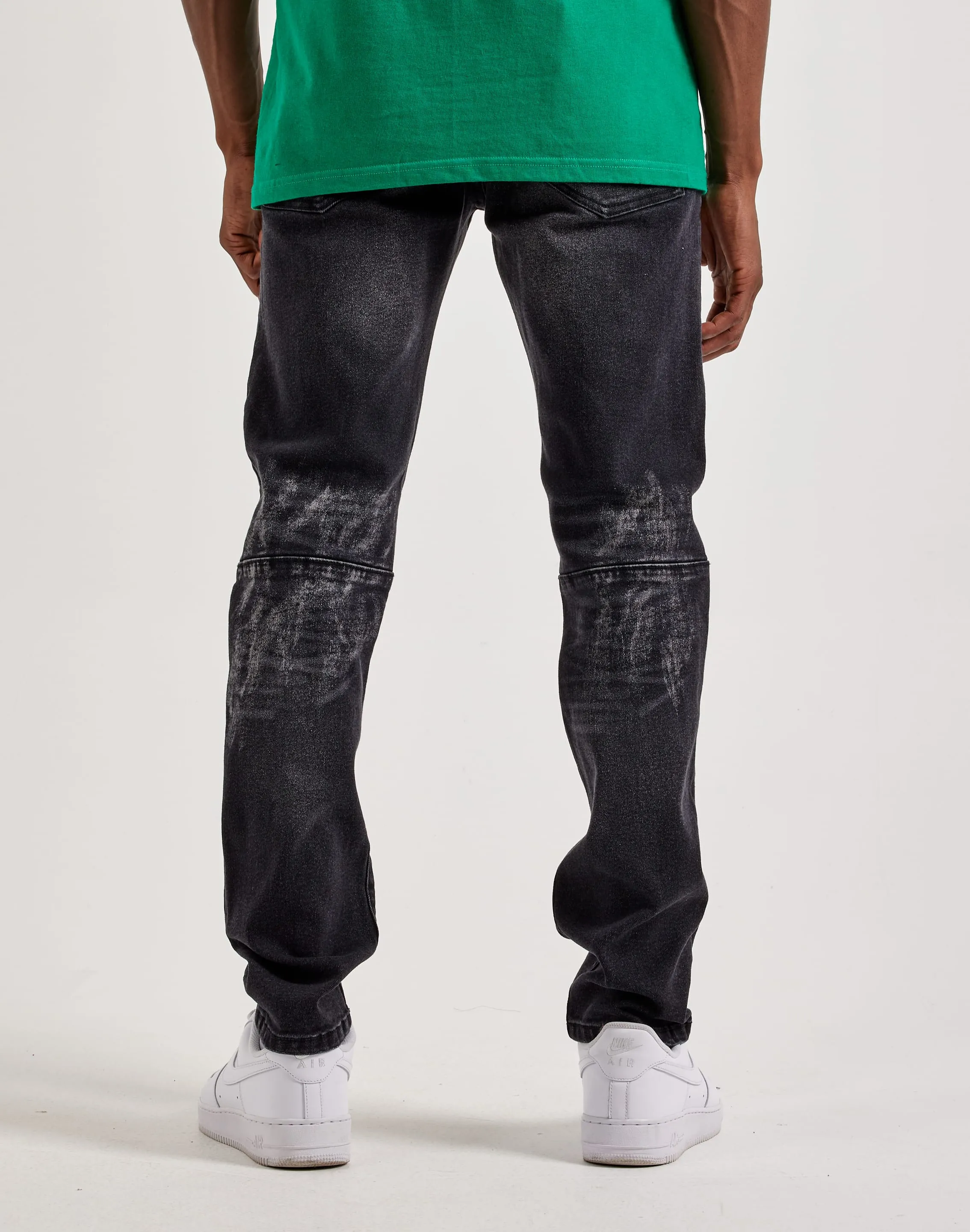 Fresh Glow Smoke Rise Distressed Grunge Slim Jeans
