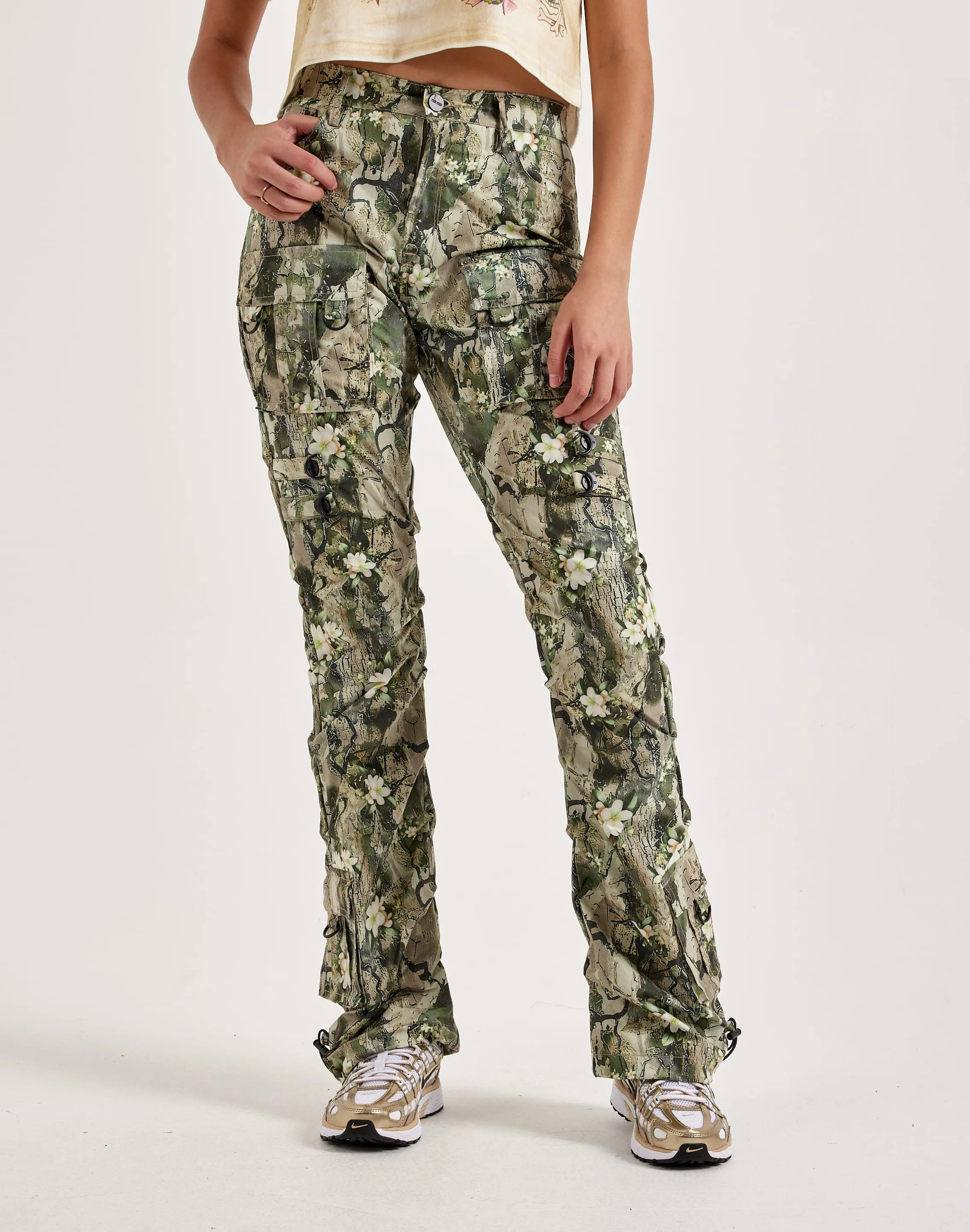 Smoke Rise High-Rise Nylon Pants Winter Fit UV Protection