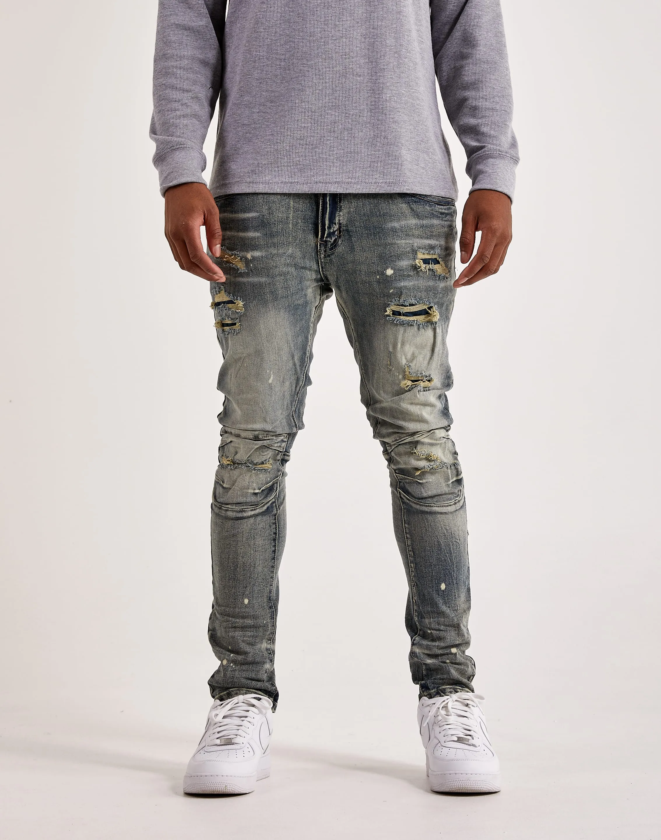 Heat Safe Smoke Rise Rip & Repair Jeans