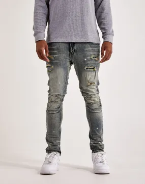 Heat Safe Smoke Rise Rip & Repair Jeans