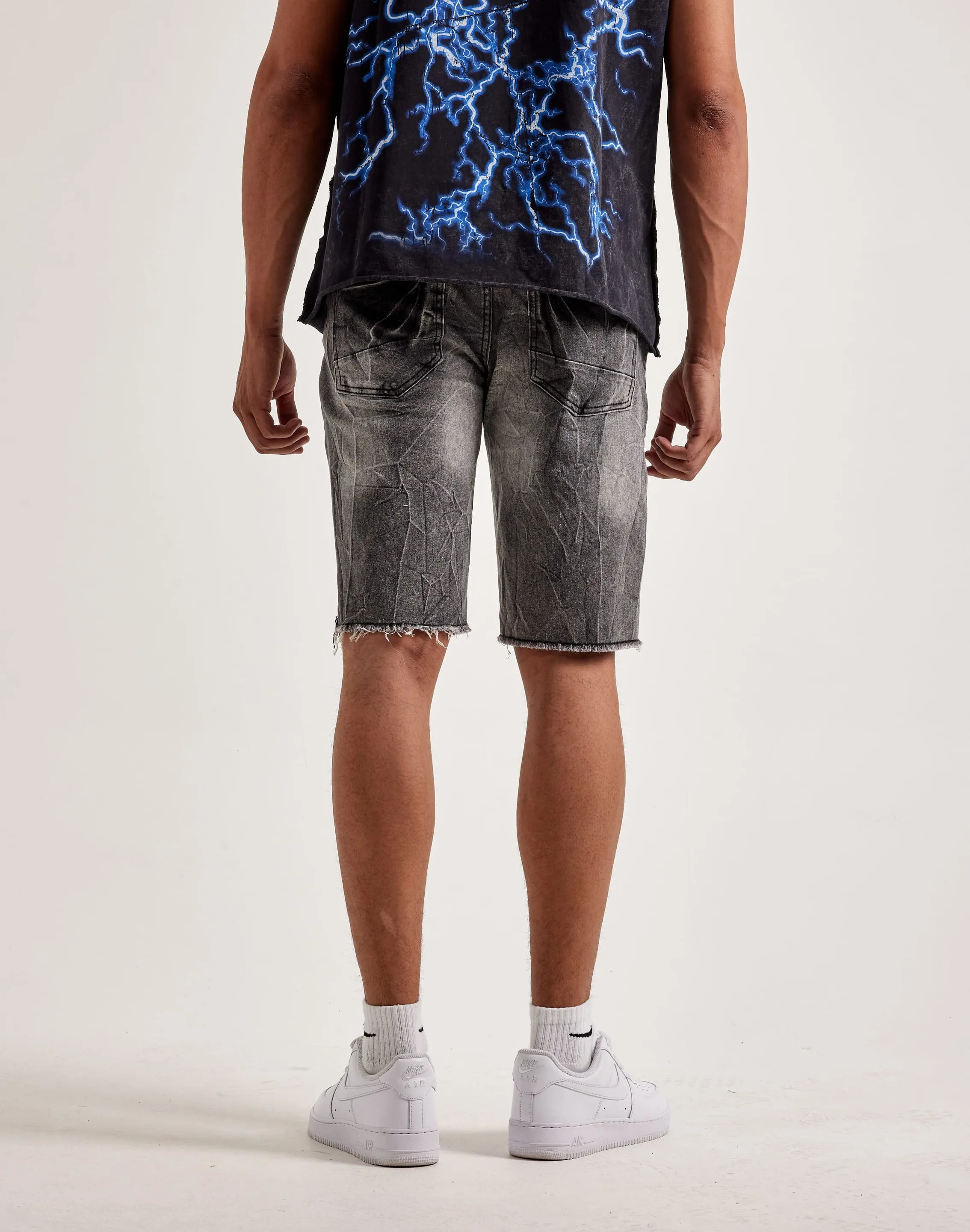 Party Ready MachineWashable Smoke Rise Rip Off Shorts