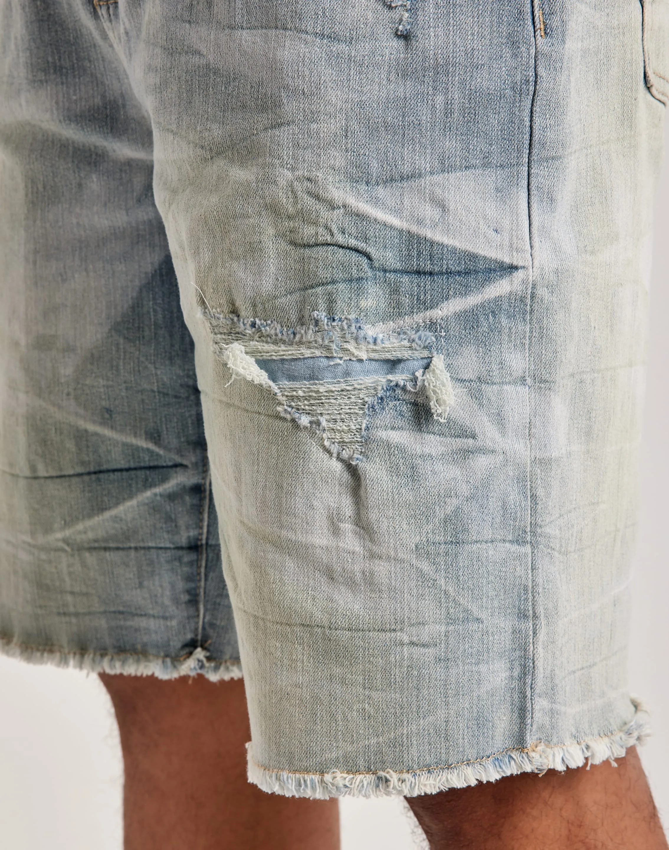 Smoke Rise Rip Off Shorts Clean Fit
