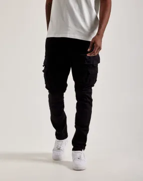 Clear Tone Smoke Rise Slim Tapered Cargo Pants