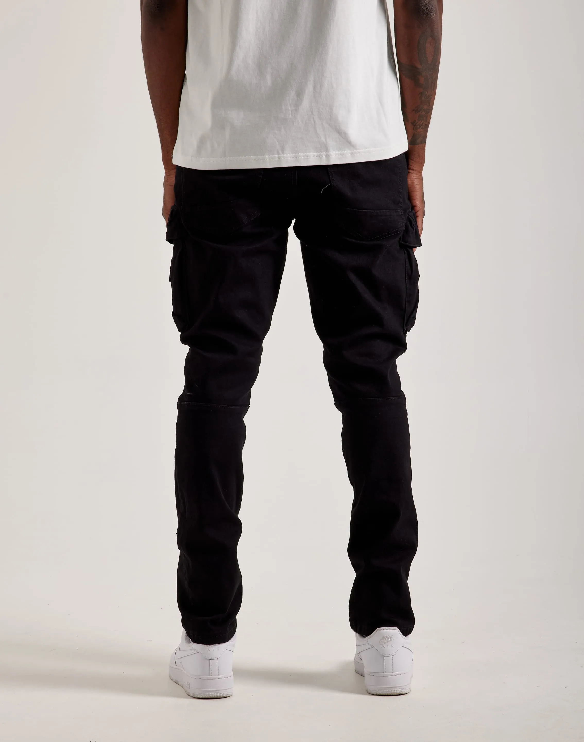 Park Day Matte Tone Smoke Rise Slim Tapered Cargo Pants