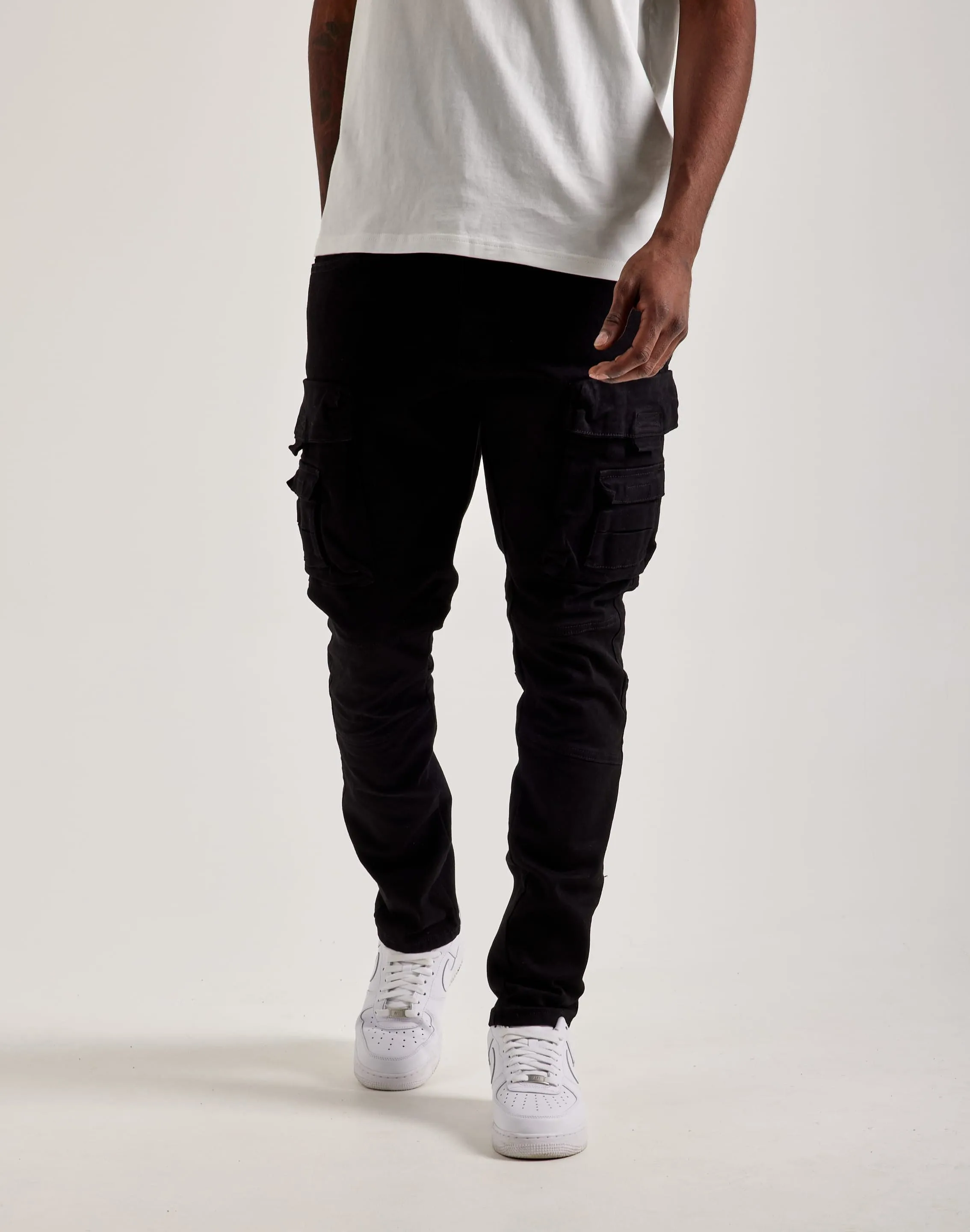 Loose Fit RecycledBlend Smoke Rise Slim Tapered Cargo Pants