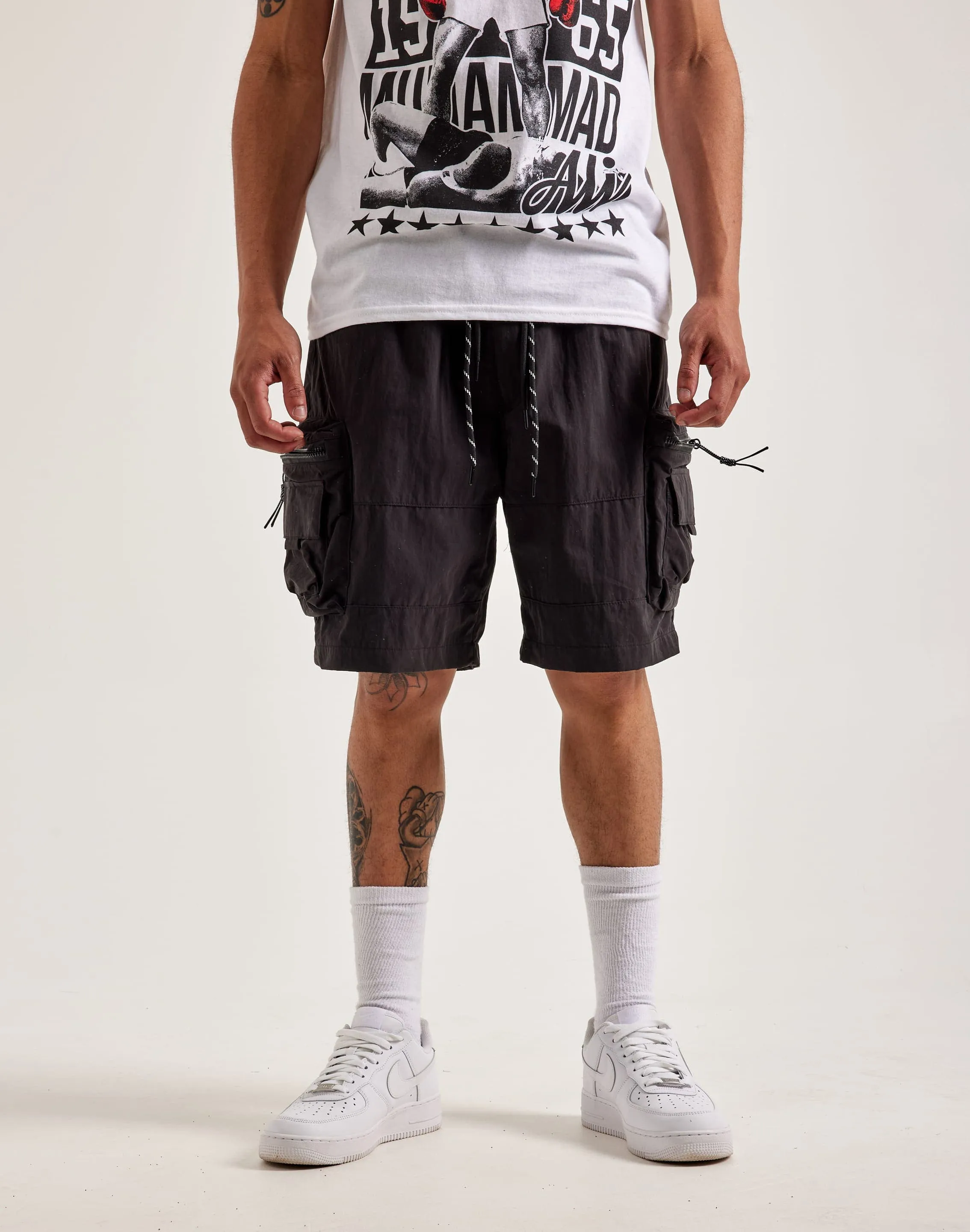Colorfast Dye warm glow Smoke Rise Utility Cargo Shorts