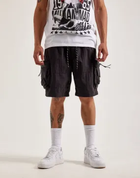 Colorfast Dye warm glow Smoke Rise Utility Cargo Shorts