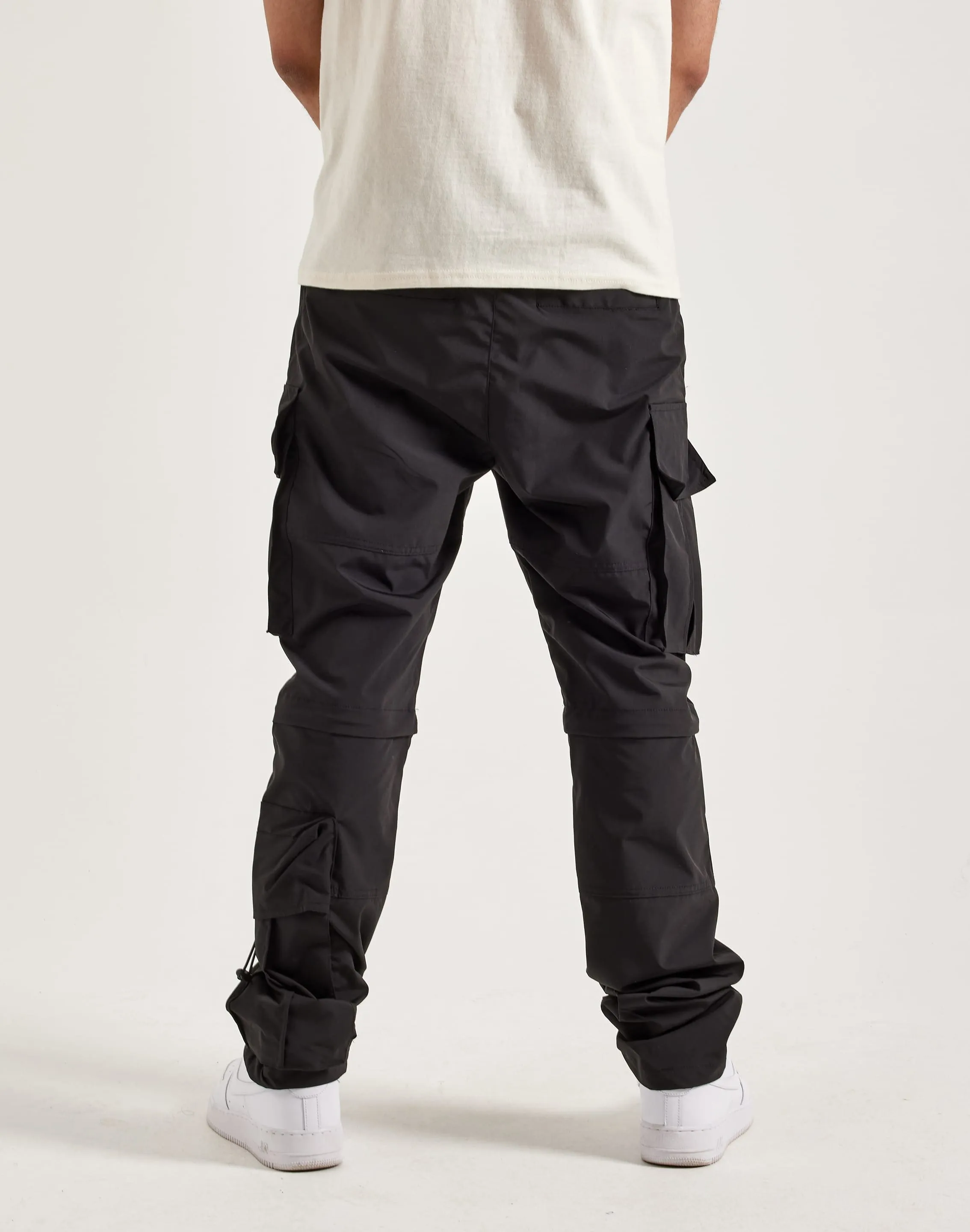 FlexibleMaterial Smoke Rise Utility Nylon Cargo Pants