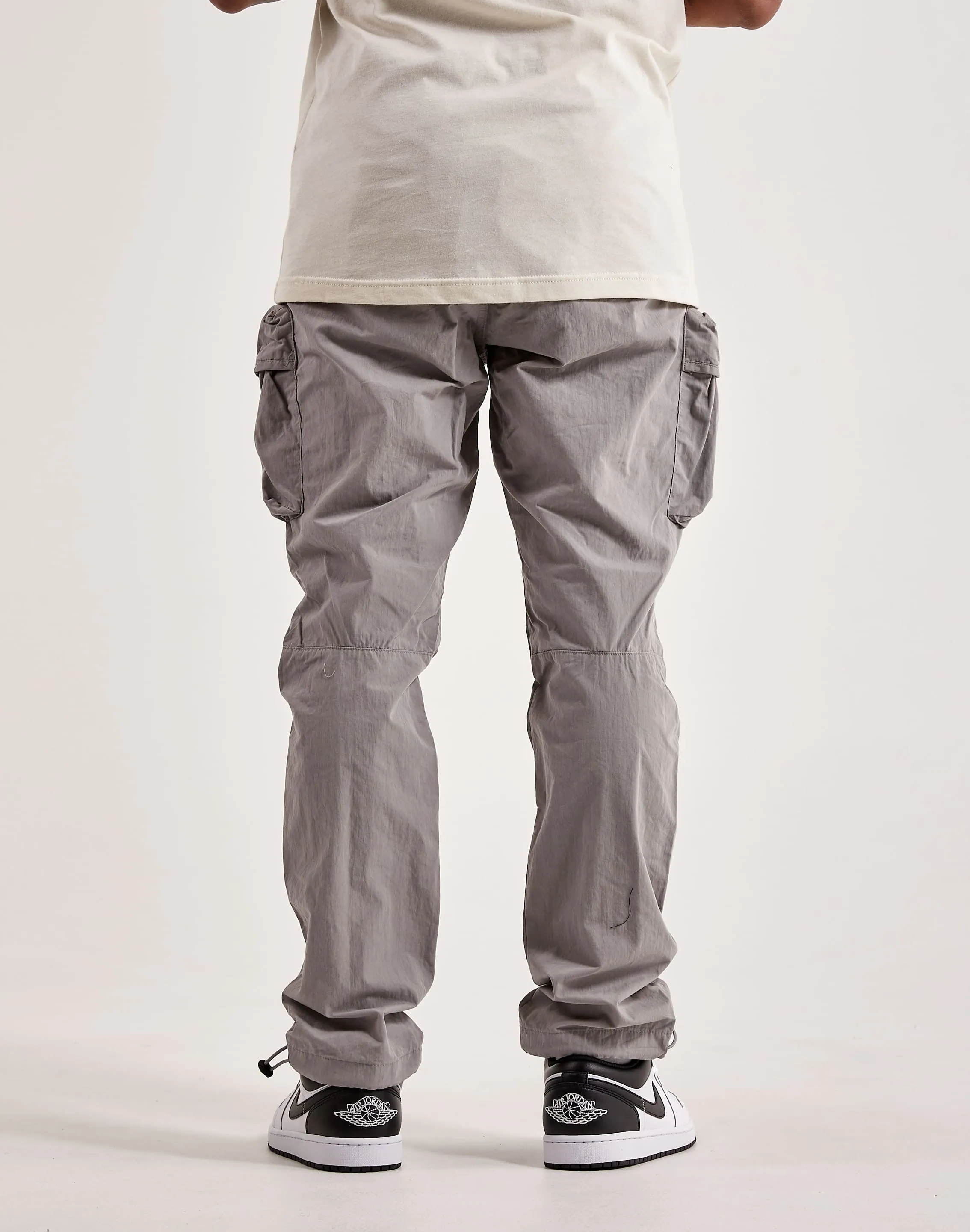 Holiday Glow Joy Ease Smoke Rise Utility Peach Nylon Cargo Pants
