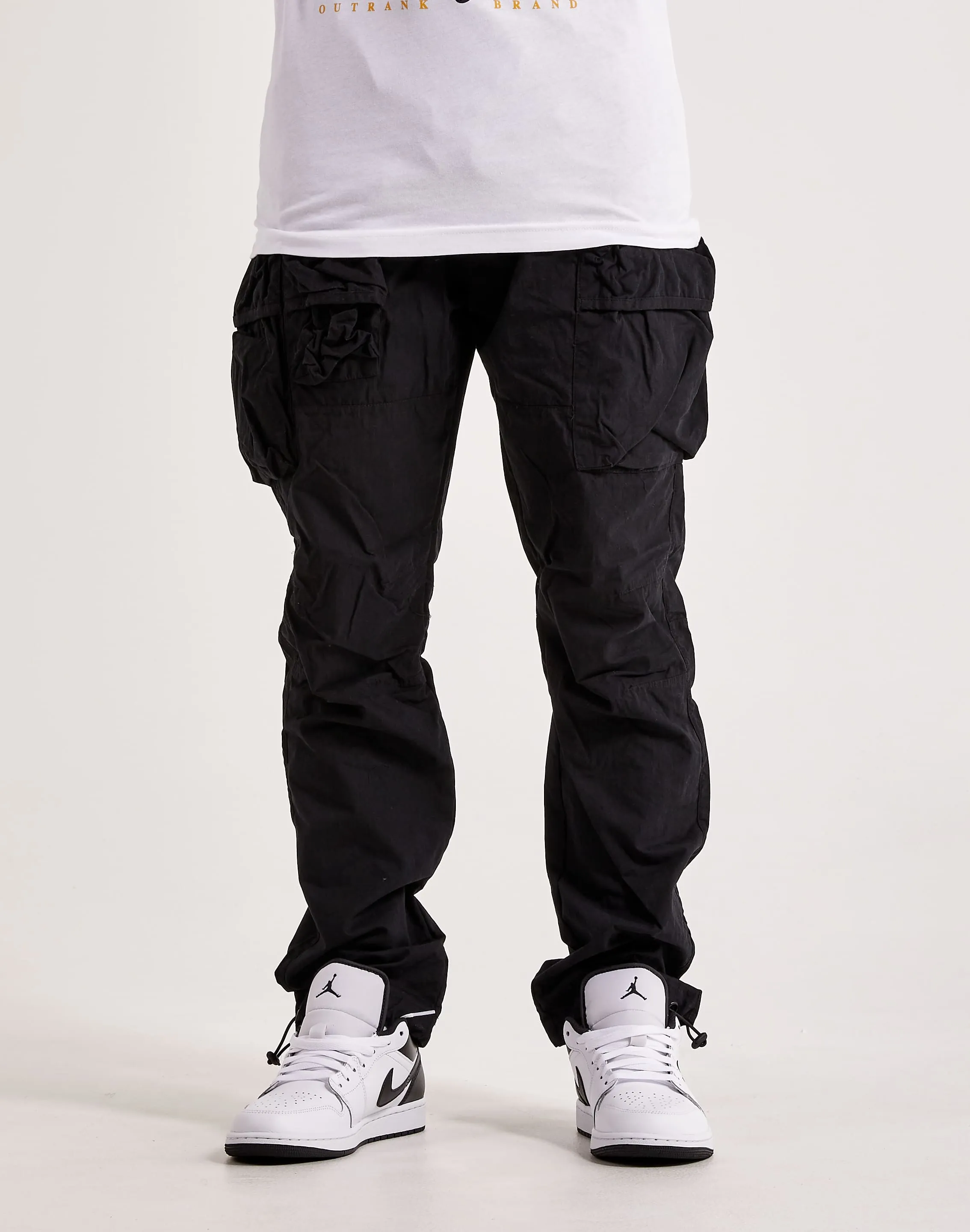 Fantasy Glow QuickRelease Closures Smoke Rise Utility Peach Nylon Cargo Pants