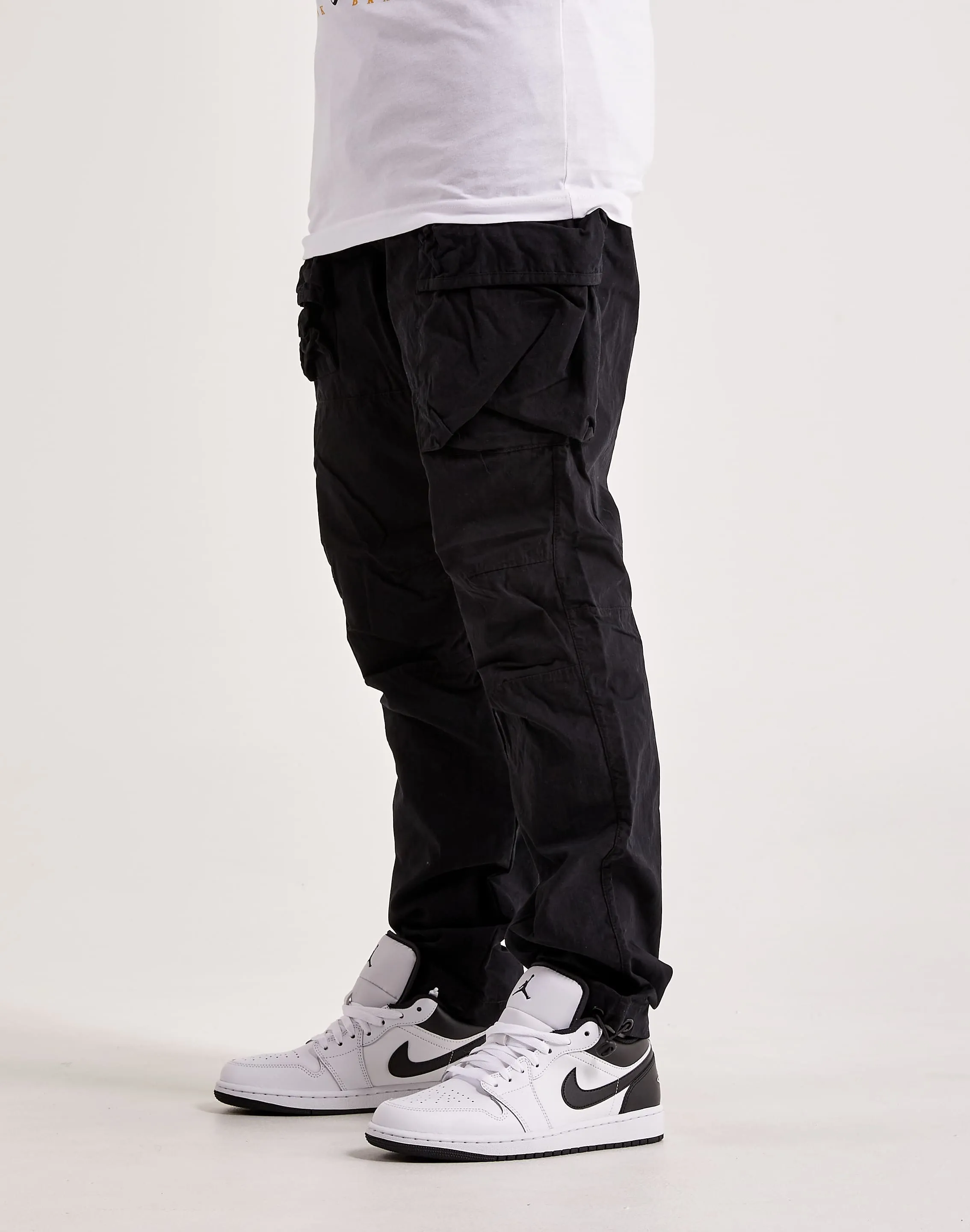 Smoke Rise Utility Peach Nylon Cargo Pants Breathable knit